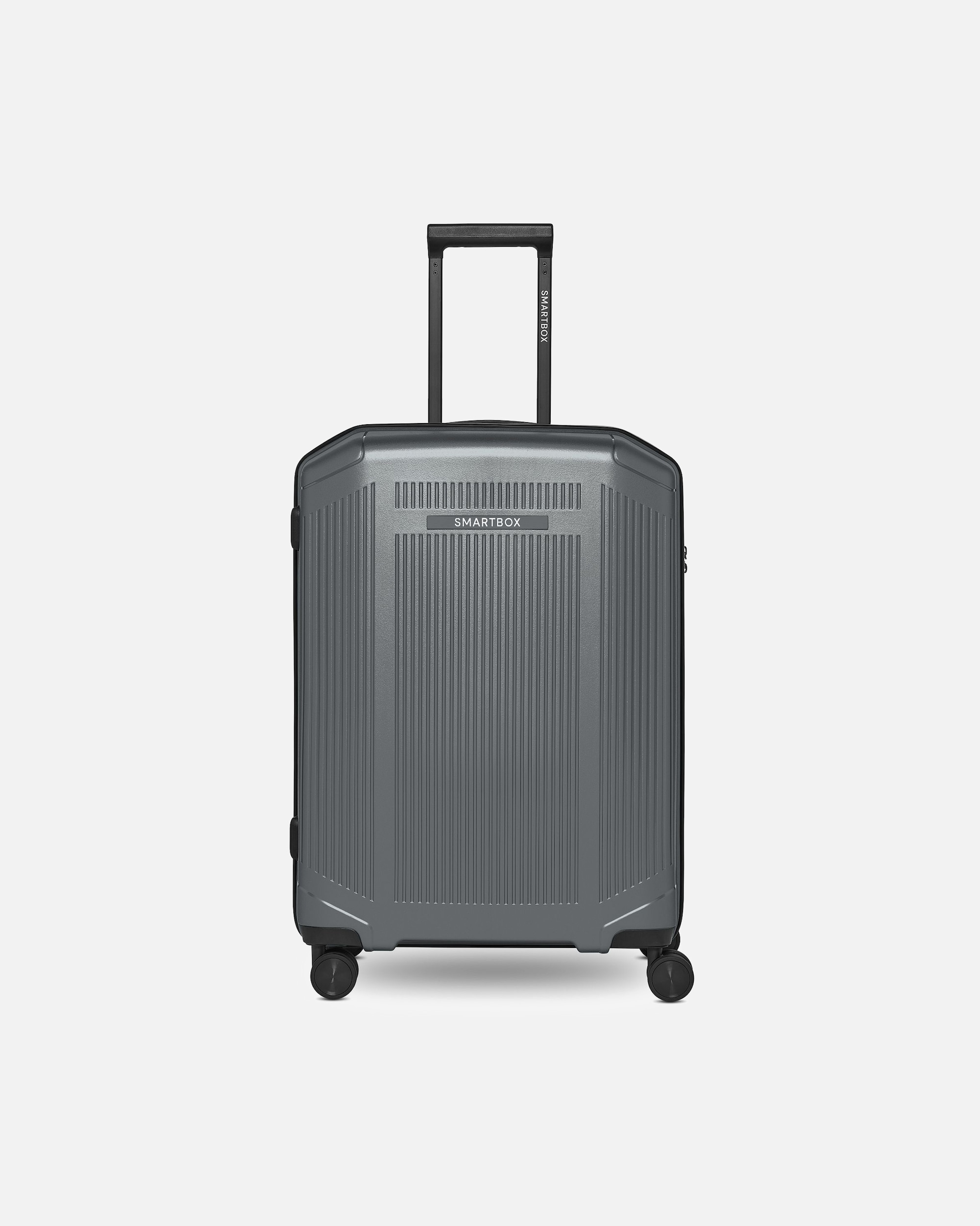 Koffer für Männlich Smartbox Default Brand Line Edition 02 4 Rollen Trolley M 66 cm gunmetal metallic