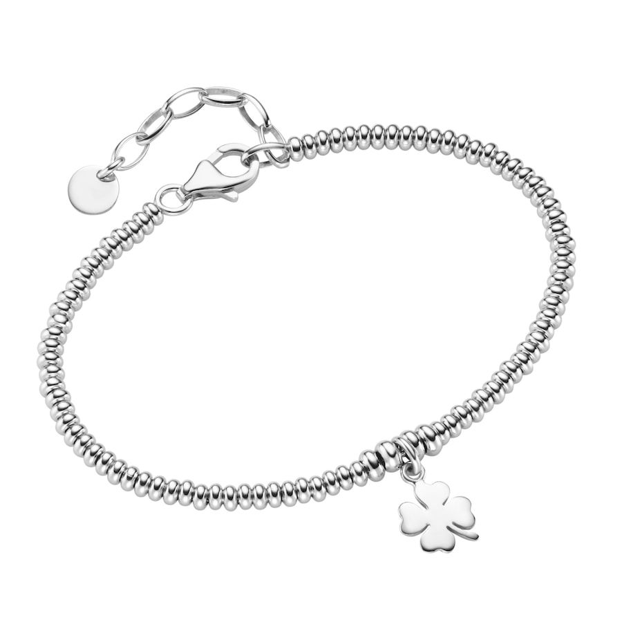 Smart Jewel Armband Kleeblatt, Silber 925 19 cm Damen
