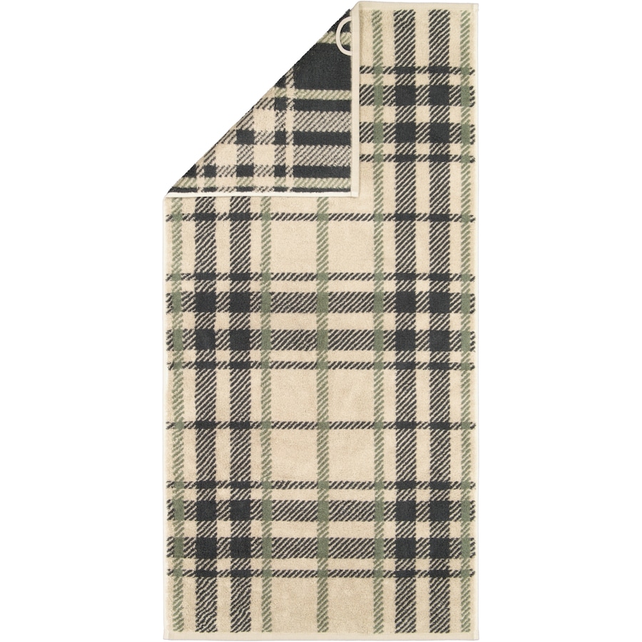 Cawö Handtücher Alpenchic Edition Karo 6231 natur - 37 Handtuch 50x100 cm