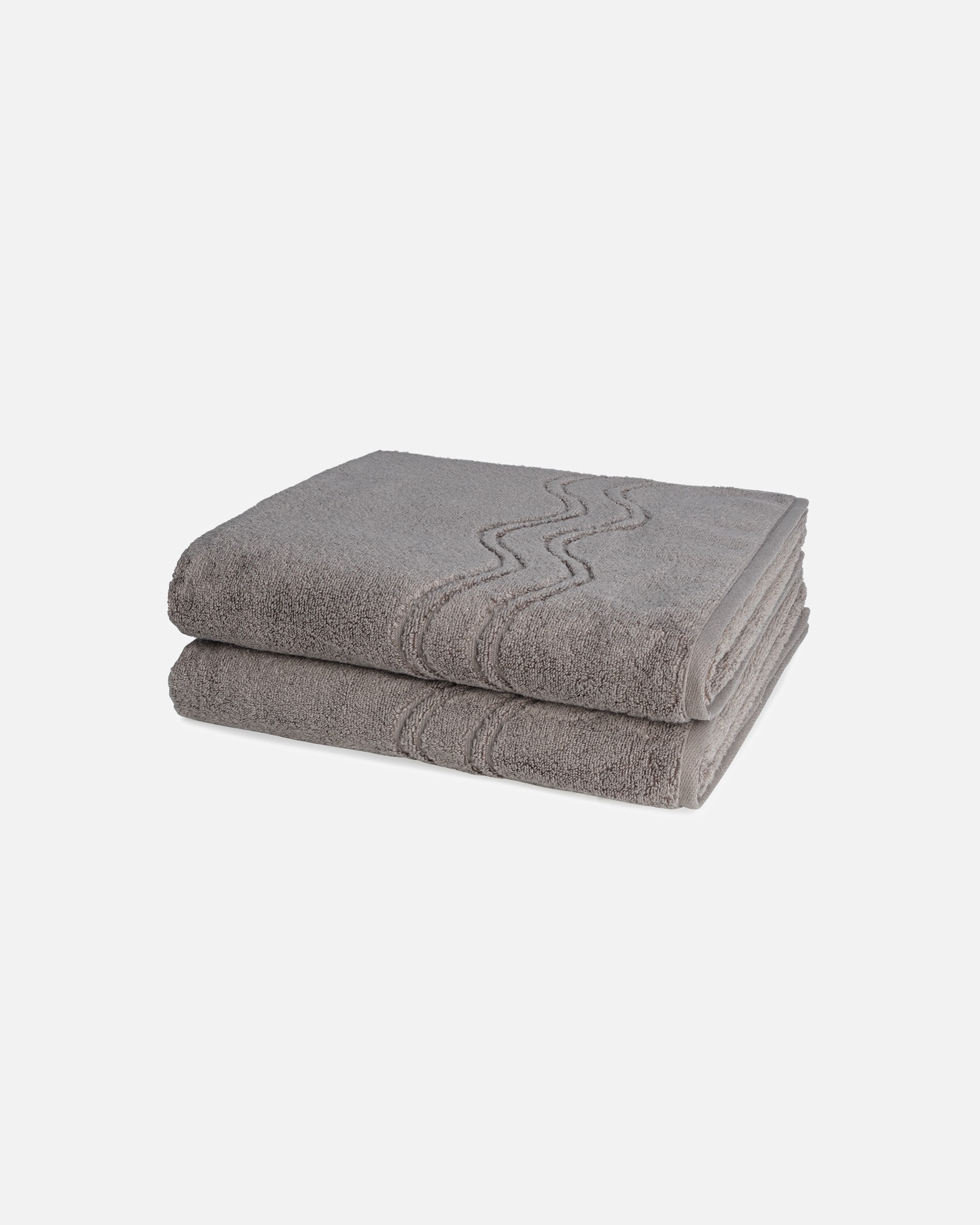 Handtuch für Unisex ROSS Cashmere feeling 2er Set Duschtuch Flanell