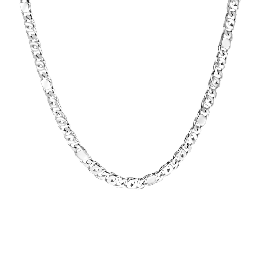 Lucardi Halskette 925 Silber - silbern 50.0mm Damen