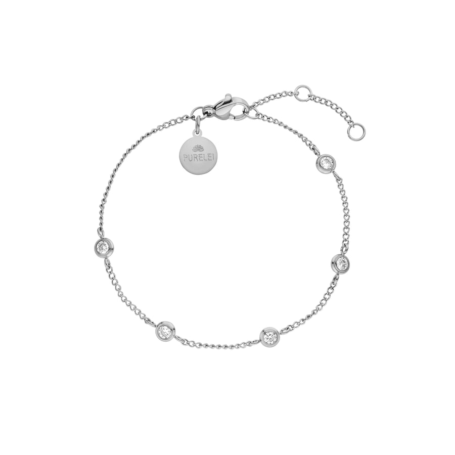 Purelei Spotlight Armband 100% Edelstahl Silver Damen