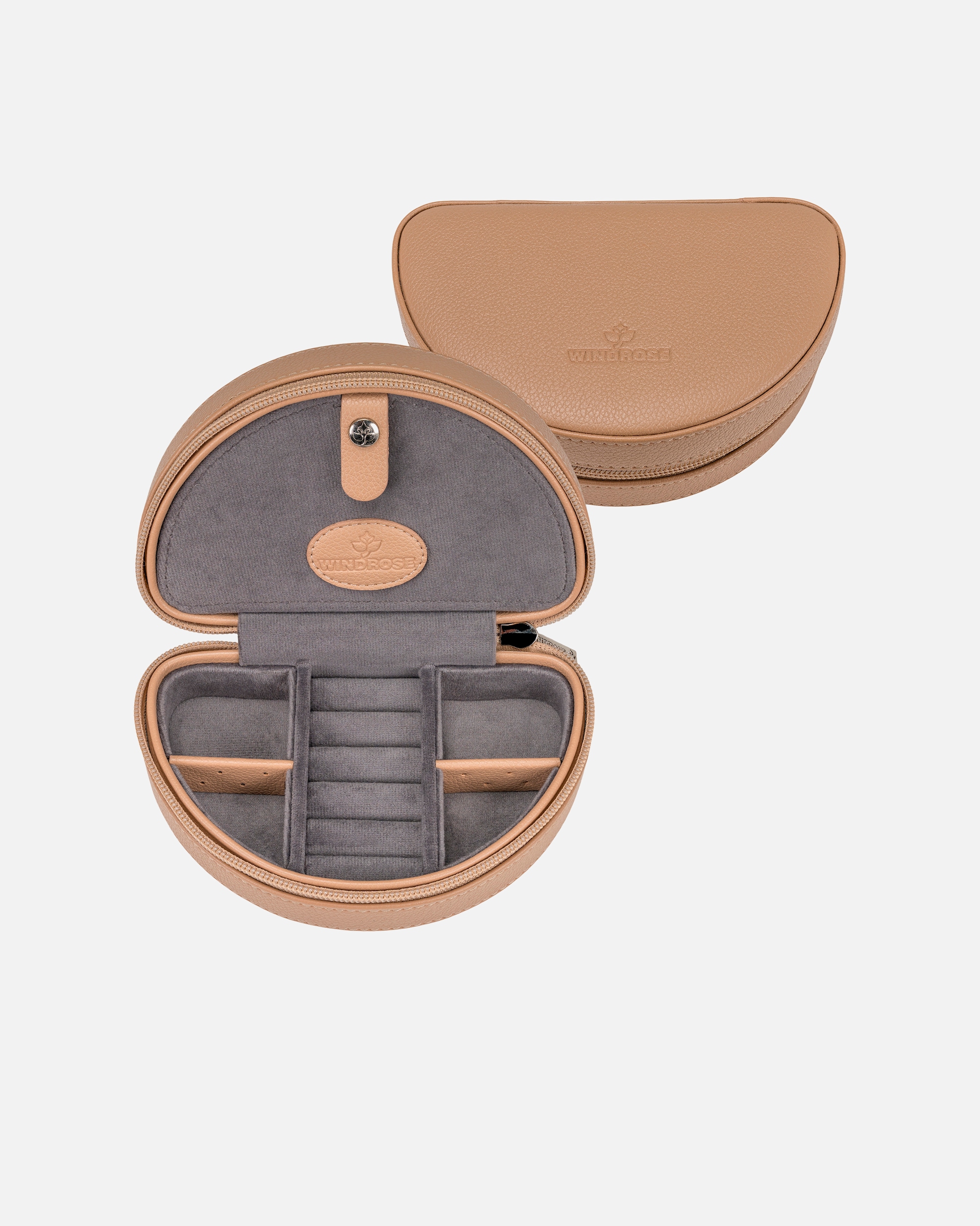 Etui für Weiblich Windrose Schmucketui Marvella 803981 Camel