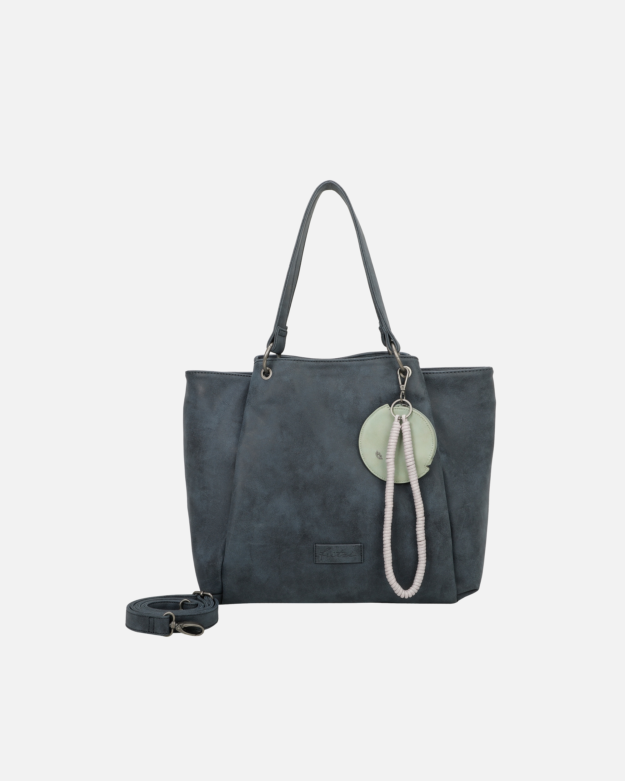 Tasche für Weiblich Fritzi aus Preußen Shopper Fritzi42N aus veganen Materialien blau