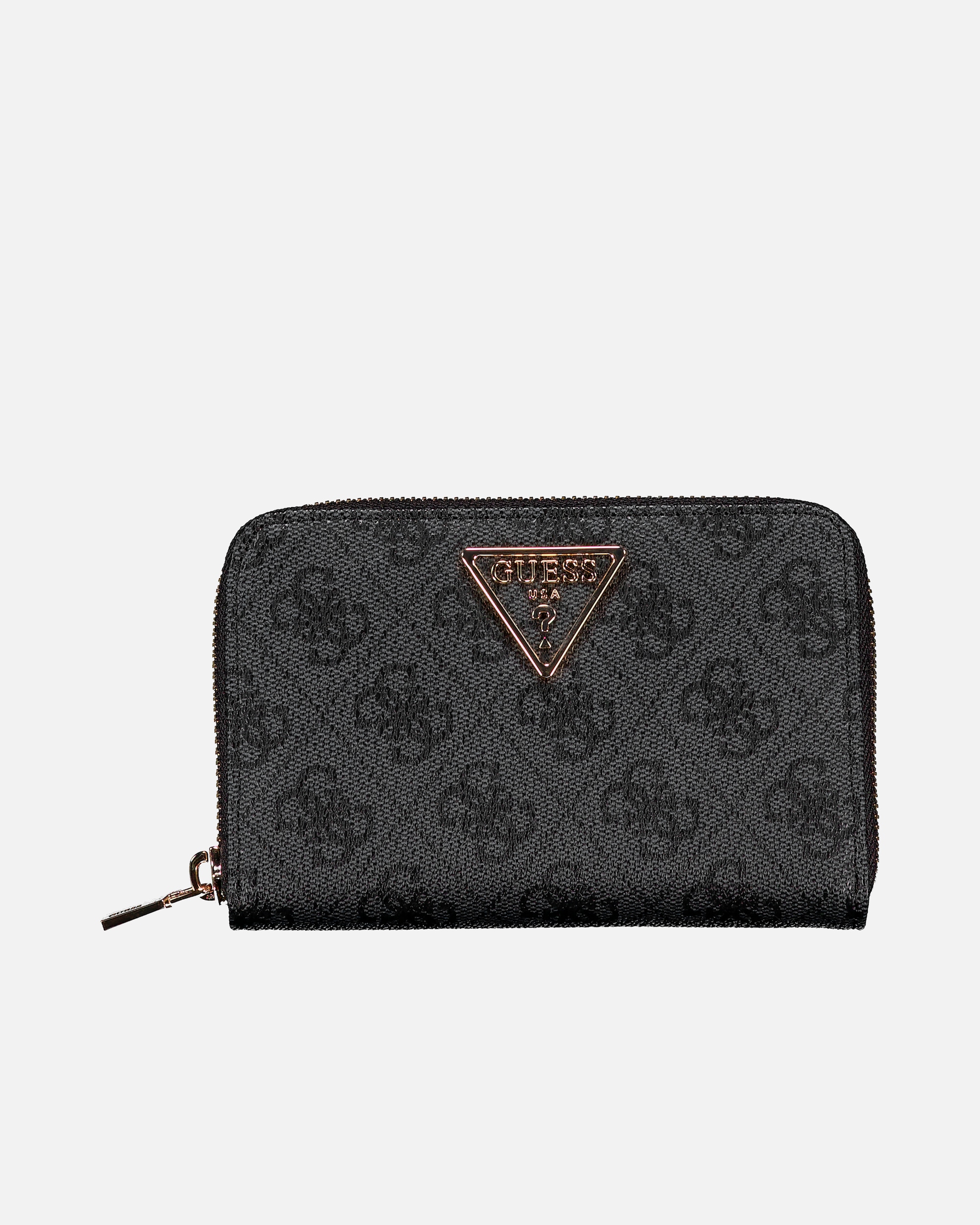 Portemonnaie für Weiblich Guess Geldbörse Laurel II 4G-Logo Coal