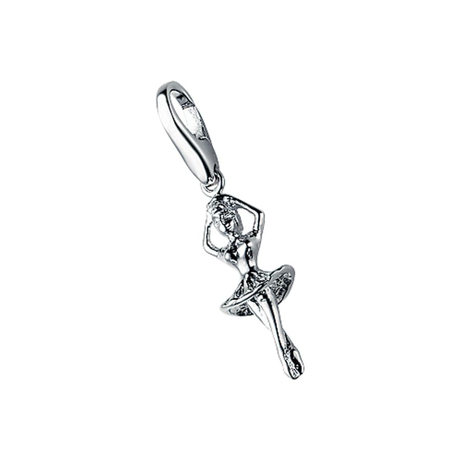 Giorgio Martello Milano Charm Ballett Tänzerin, Silber 925 Onesize Damen