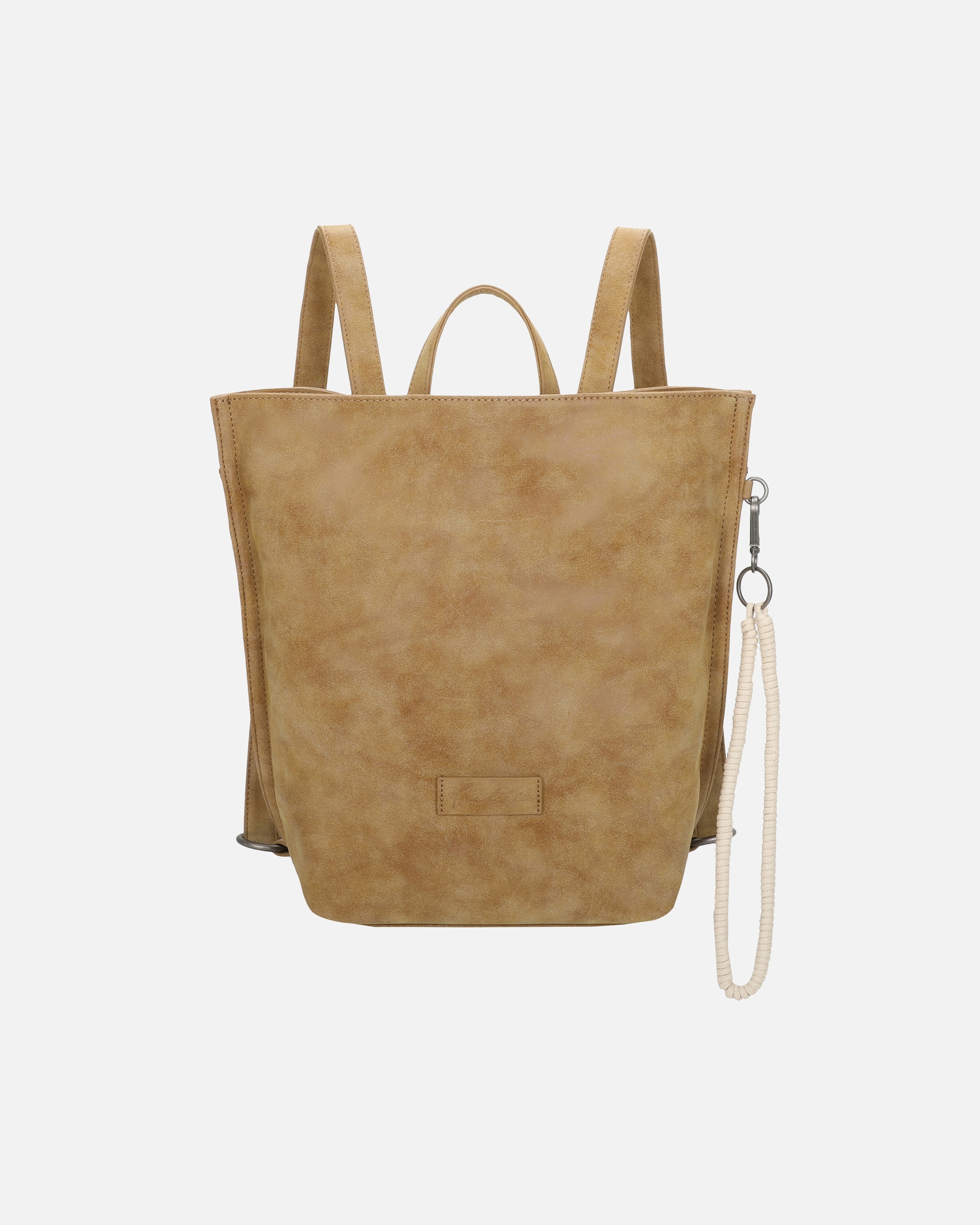 Rucksack für Weiblich Fritzi aus Preußen Rucksack Fritzi33N mit abnehmbarer Schlüsselschlange braun