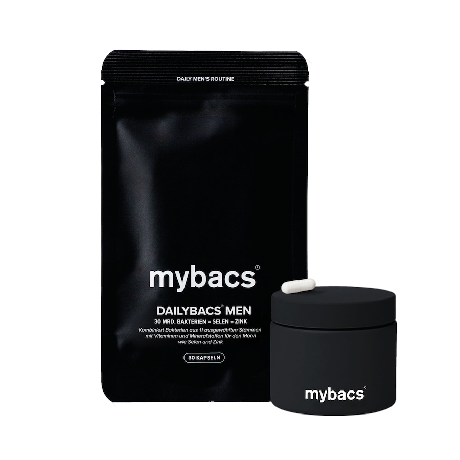 mybacs Dailybacs Men - Darm-Komplex¹ für Männer 6-Monats-Paket (180 Kapseln) 108 g Herren
