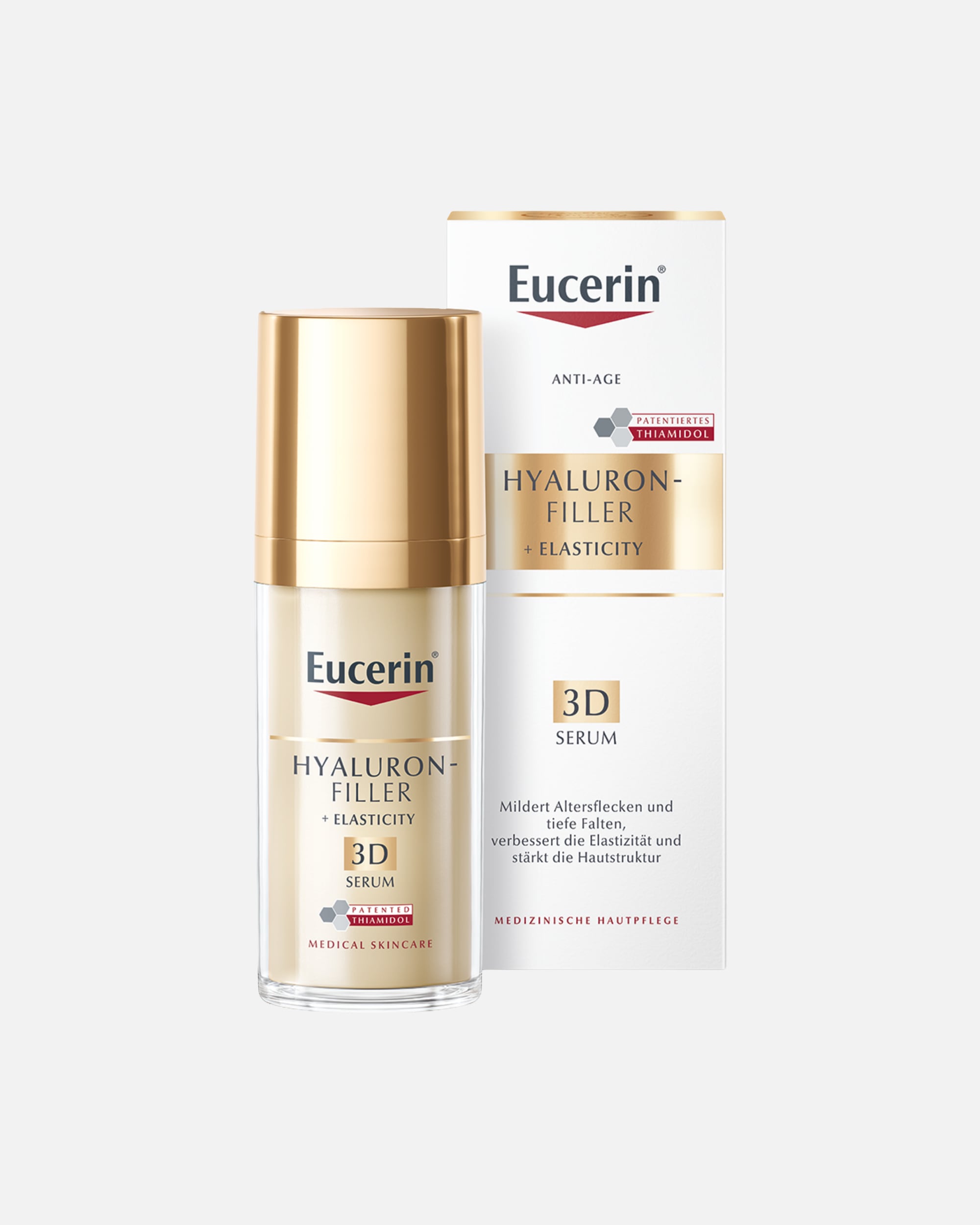 Anti-Aging Pflege für Unisex Eucerin Hyaluron Filler + Elasticity 3D Serum 30 ml
