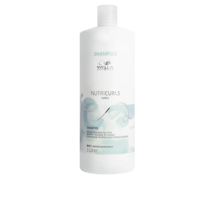 Wella Professionals NUTRICURLS Mizellen-Shampoo für Haare mit Locken und Wellen 1000 ml