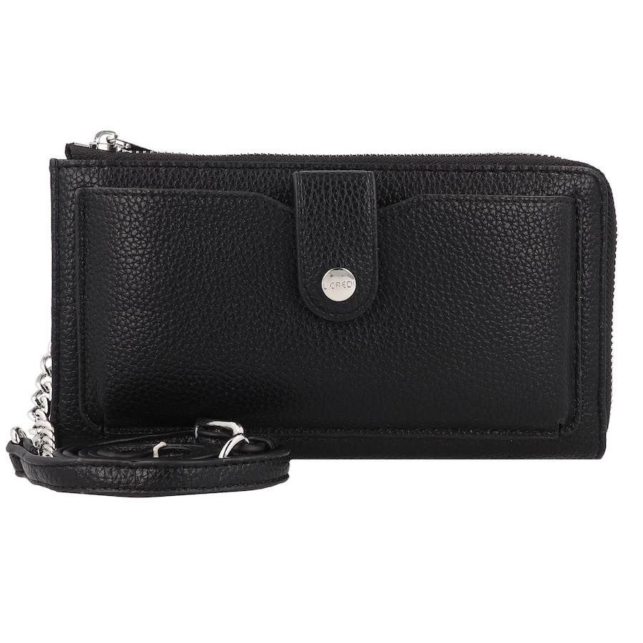 L.CREDI Nelia Handytasche 21 cm schwarz Schwarz Damen