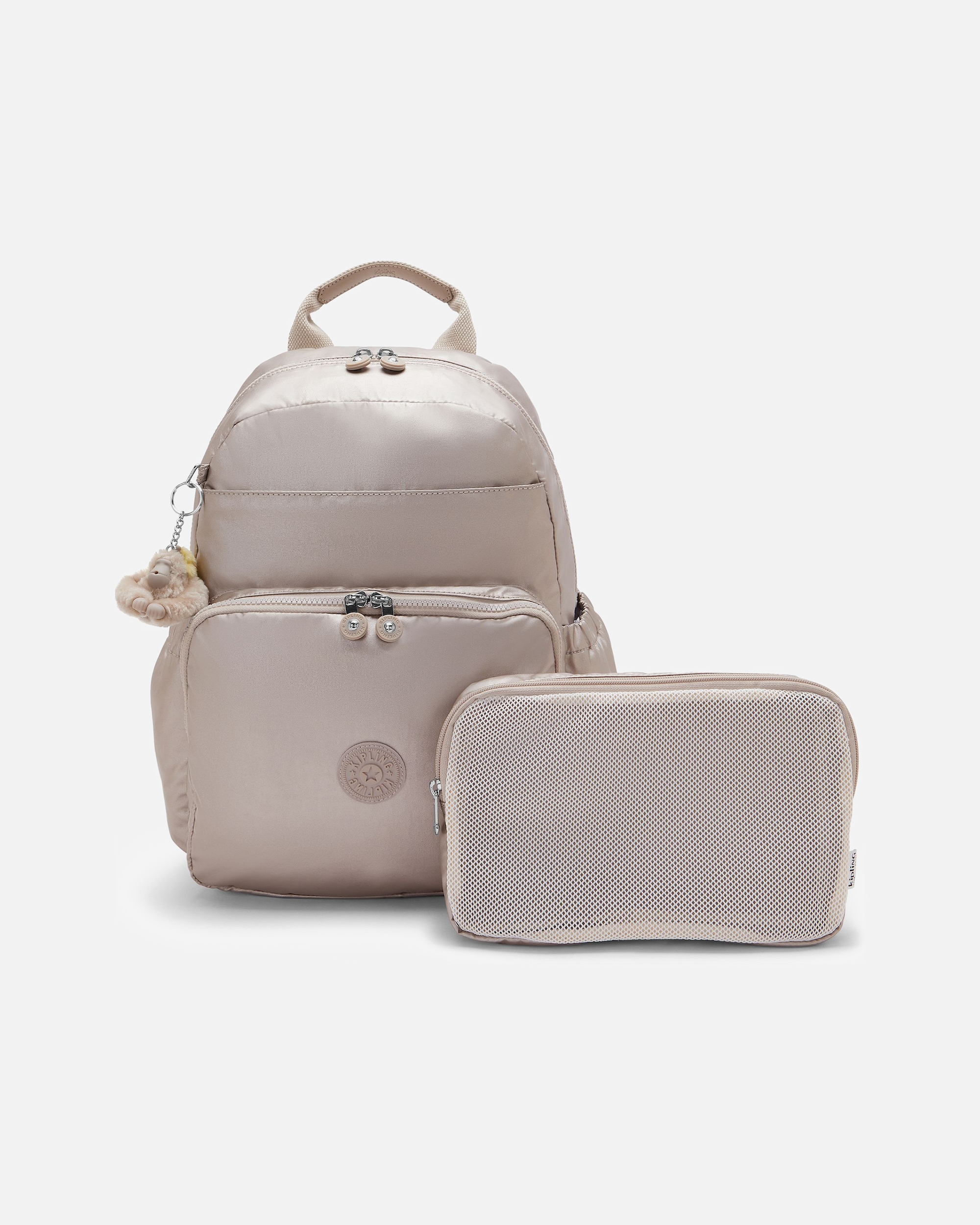 Rucksack für Männlich Kipling Basic Plus Daypack tiny metal glow