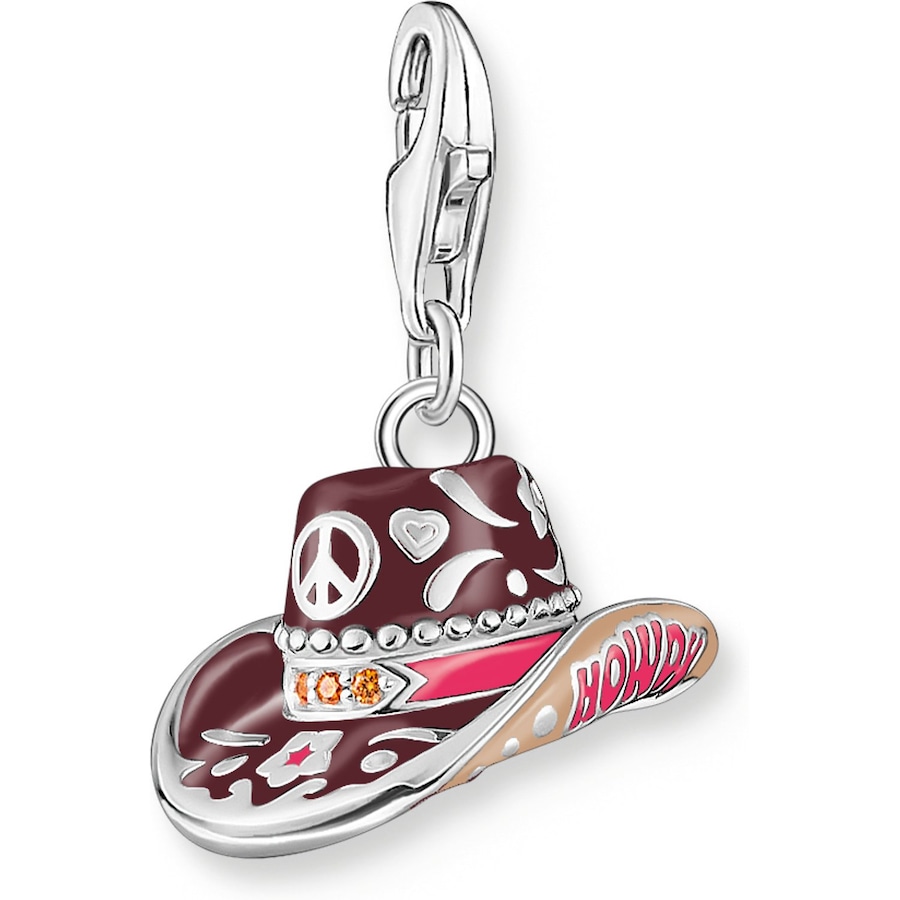 Thomas Sabo Charm 925er Silber, Emaille One Size Damen