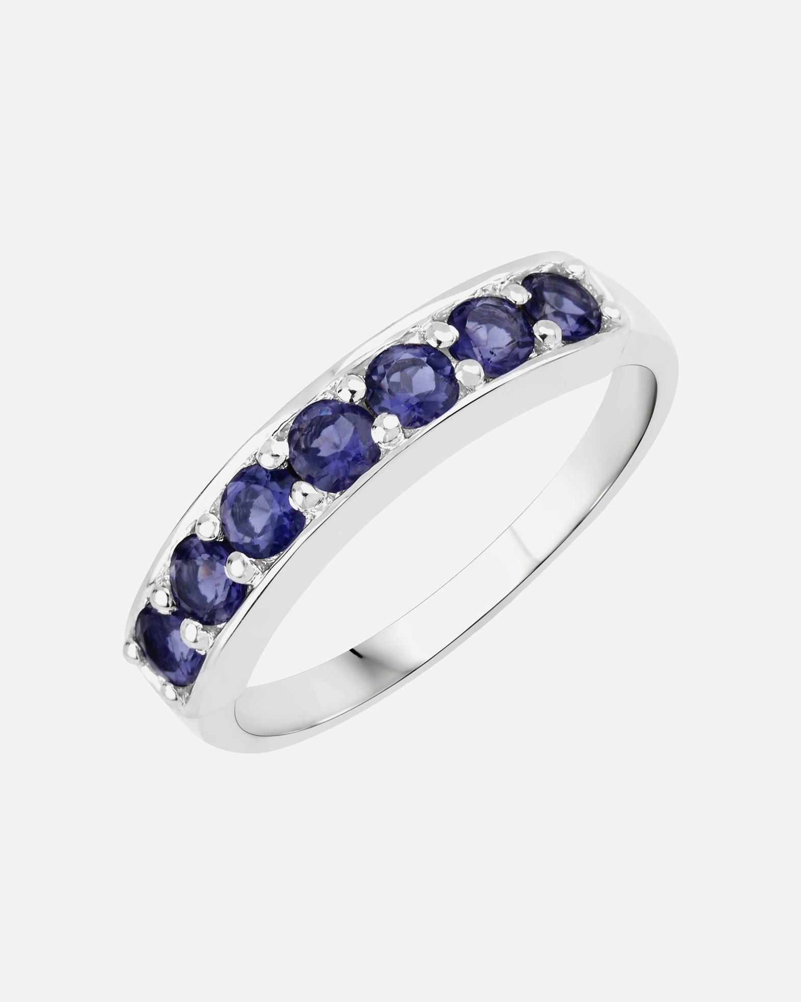Ring für Weiblich Rafaela Donata Ring Sterling Silber Iolith in Silber 60