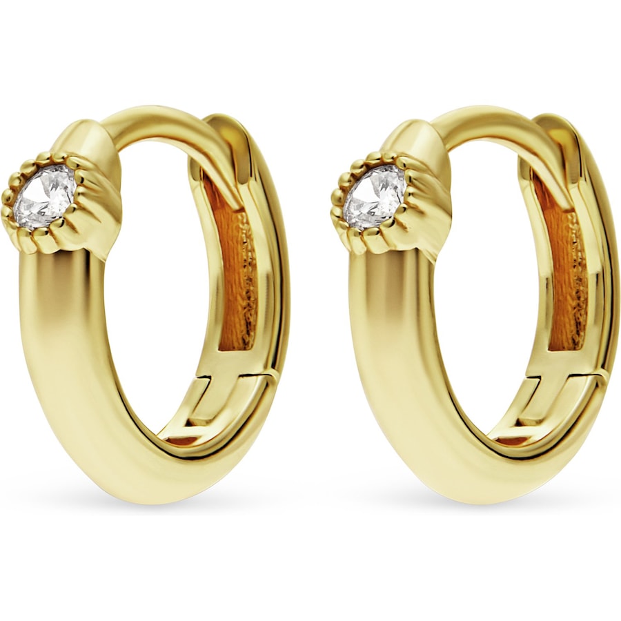 FAVS Creolen 925er Silber One Size Damen