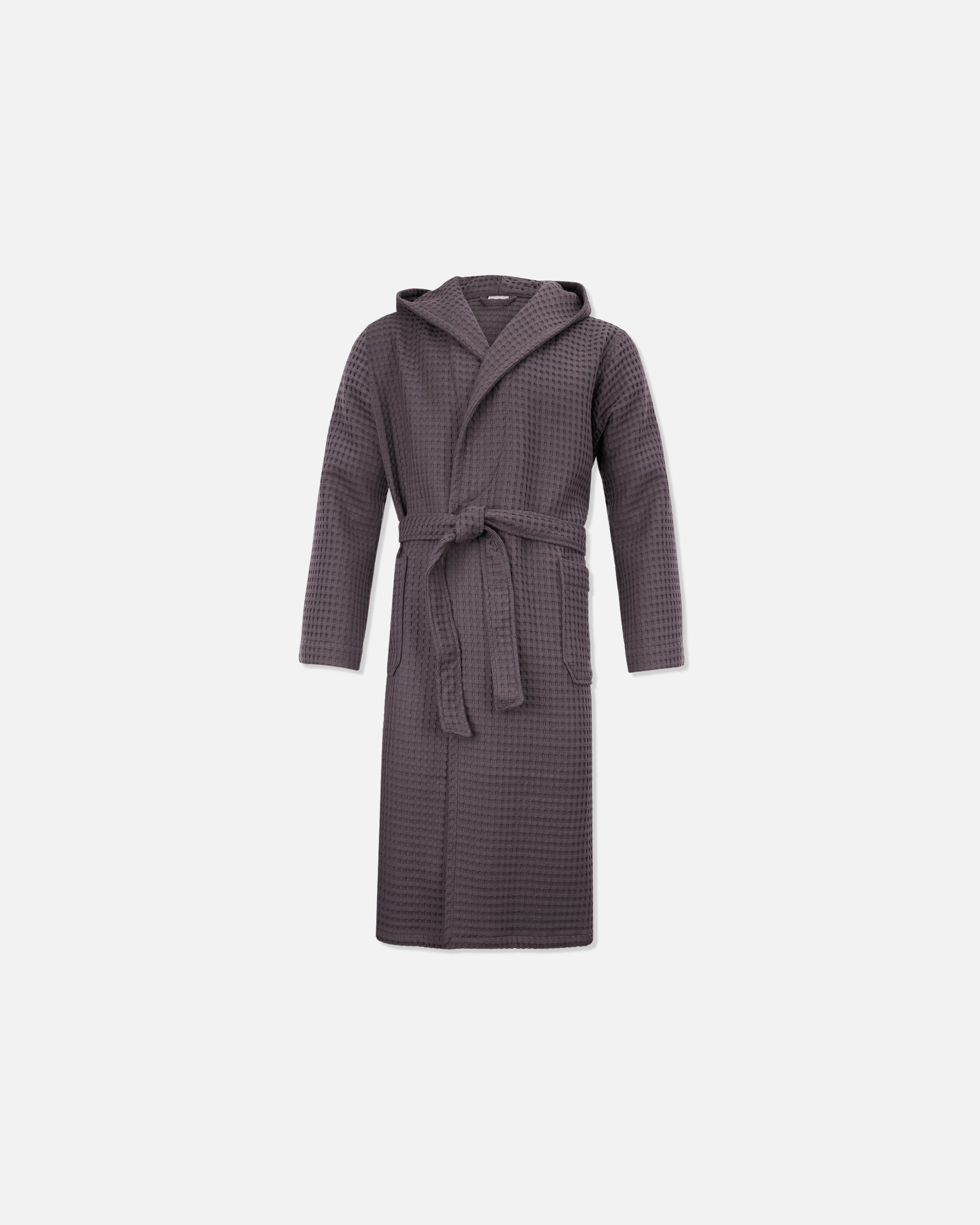 Bademantel für Unisex Möve Piquée Bademantel mit Kapuze M