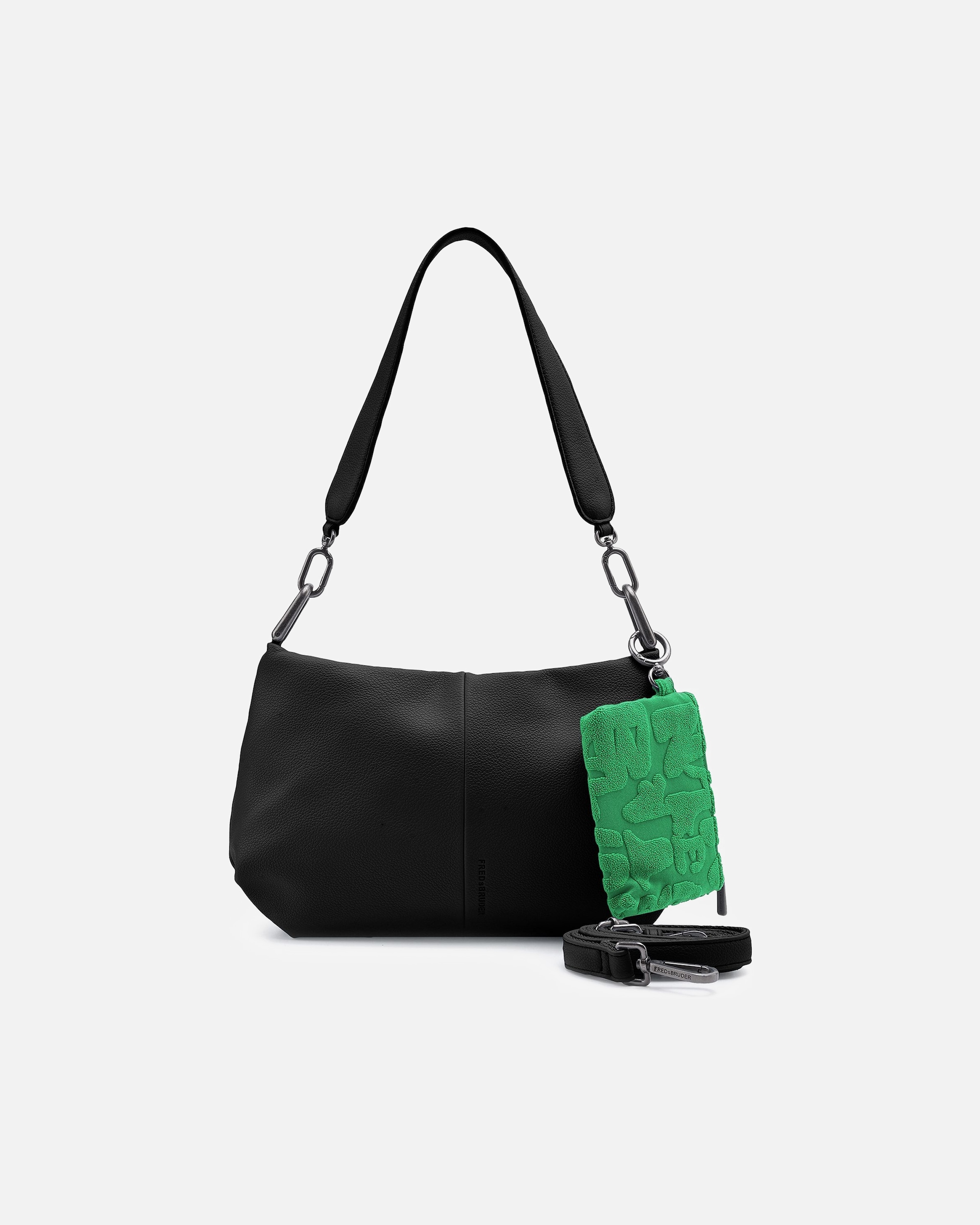 Clutch für Weiblich FREDsBRUDER Color Kiss Schultertasche black