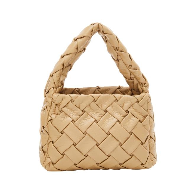 usha Schultertaschen Khaki Damen