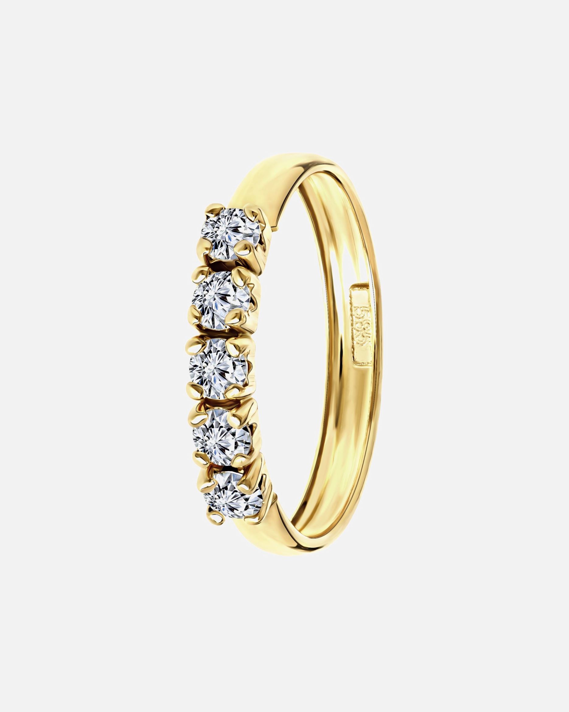 Ring für Weiblich Lucardi Ringe 9 carat Gold - 55mm