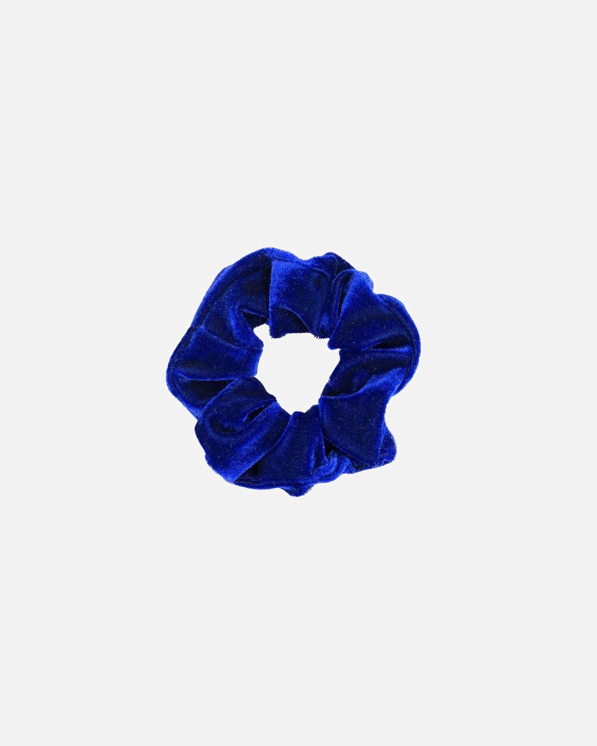 Haargummi für Unisex SOHO Velour Scrunchie Königsblau