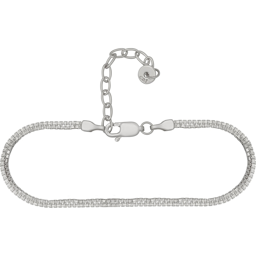 caï Caï Damen-Armband 925er Silber Gold 32016392 silber Damen