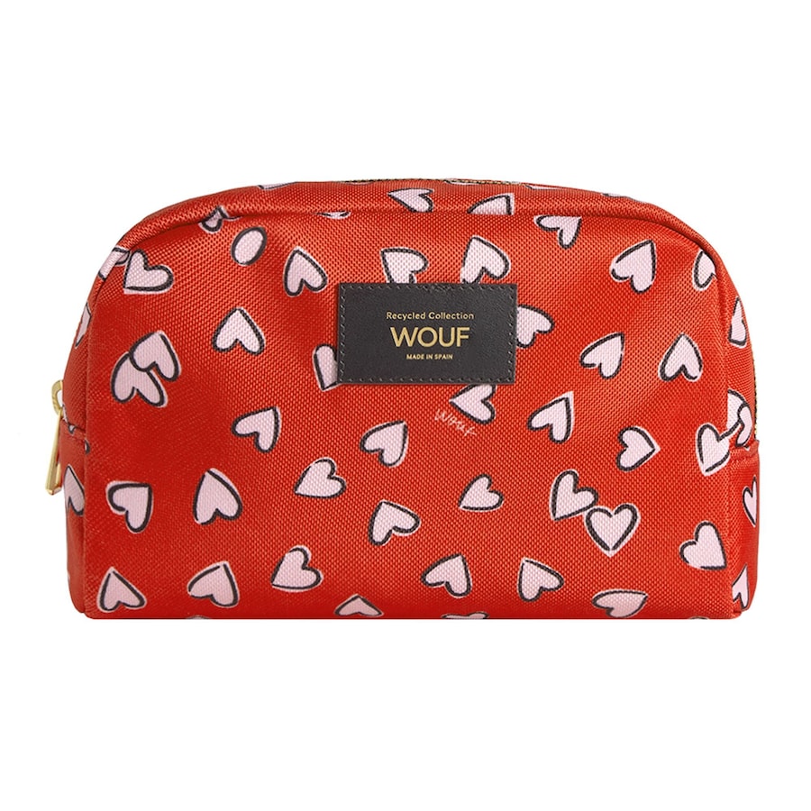 Wouf Daily Kulturbeutel crush Rot Herren