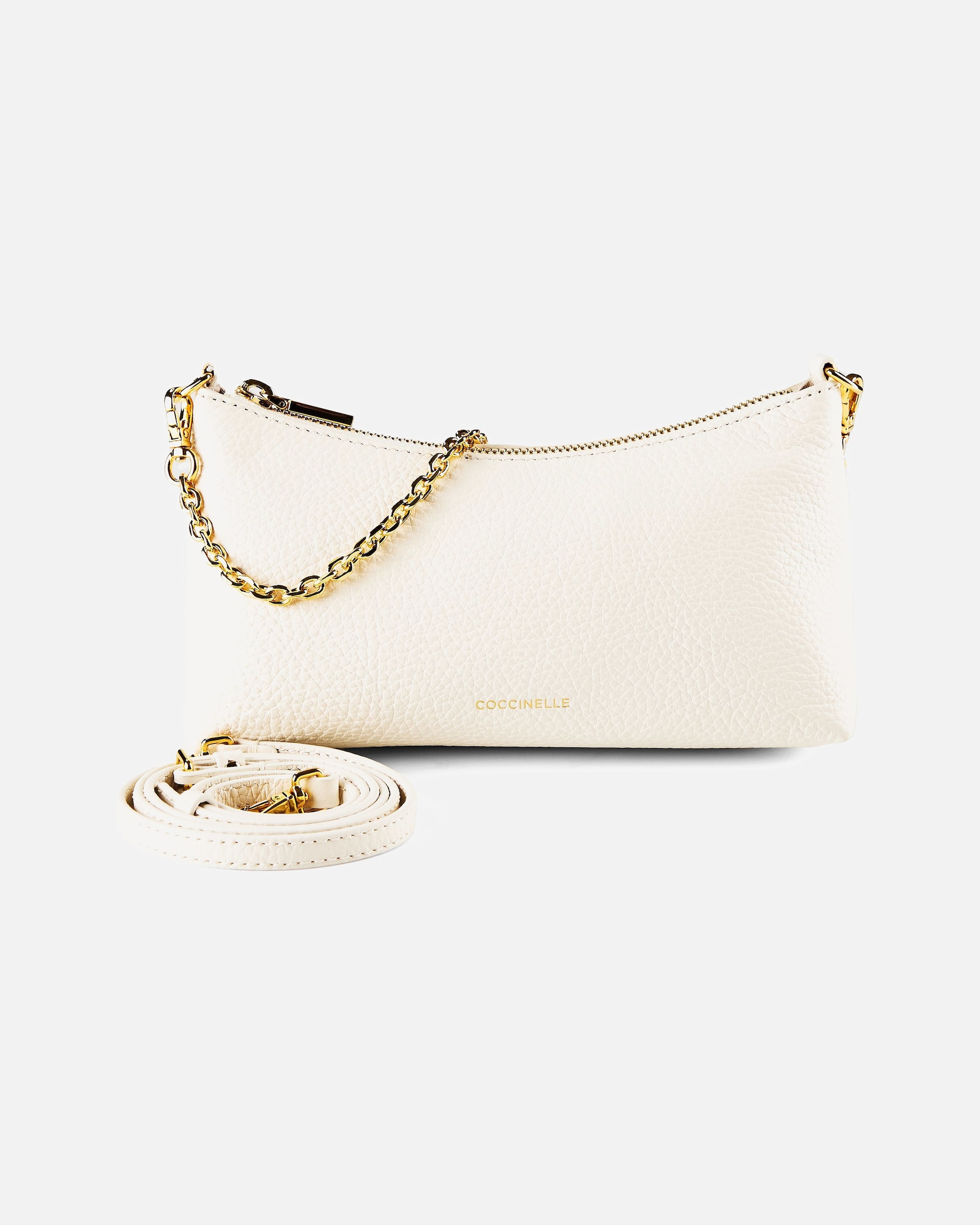 Umhängetasche für Weiblich Coccinelle Umhängetasche Aura pearl