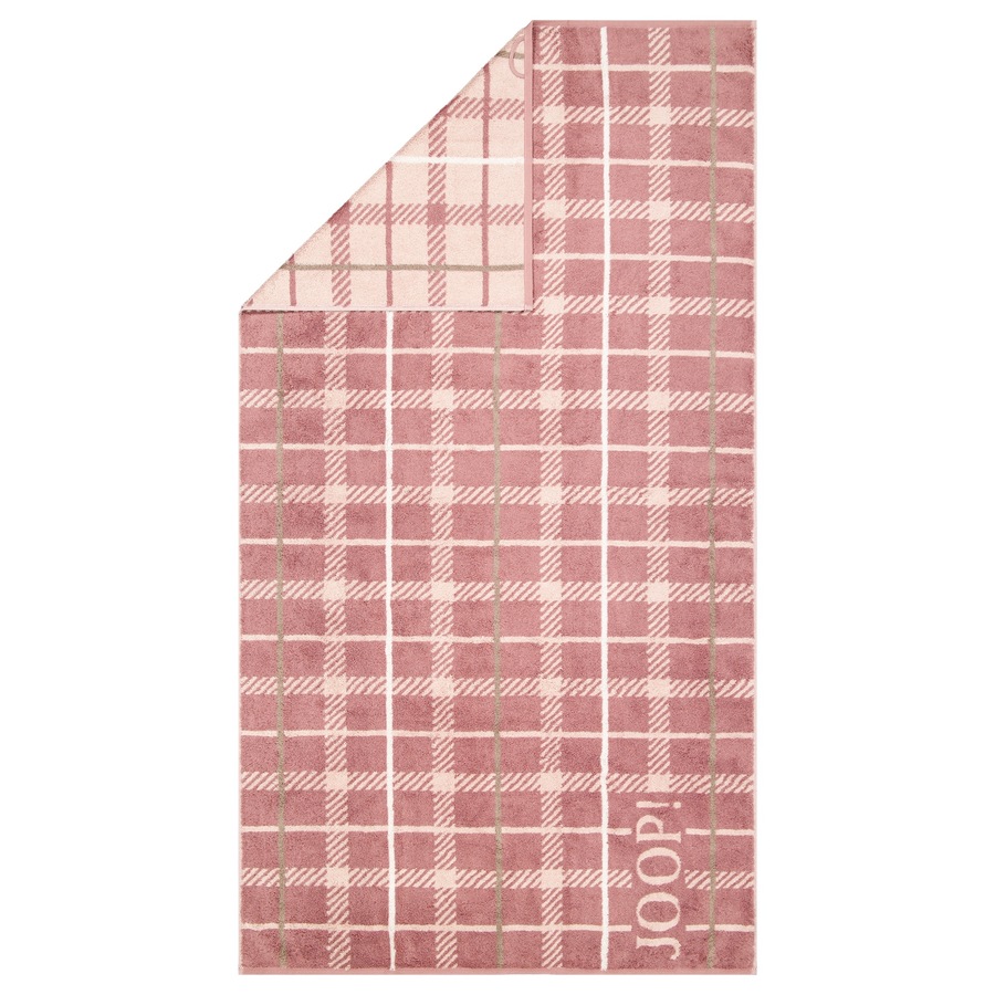 JOOP! Handtücher Contour Checked 1715 Mauve - 23 Duschtuch 80x150 cm