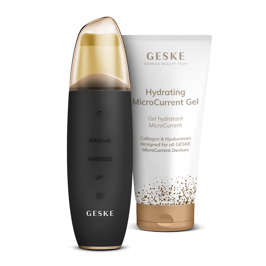 GESKE MicroCurrent Skin-Scrubber 9 in 1 inkl. Hydrating Gel Gray