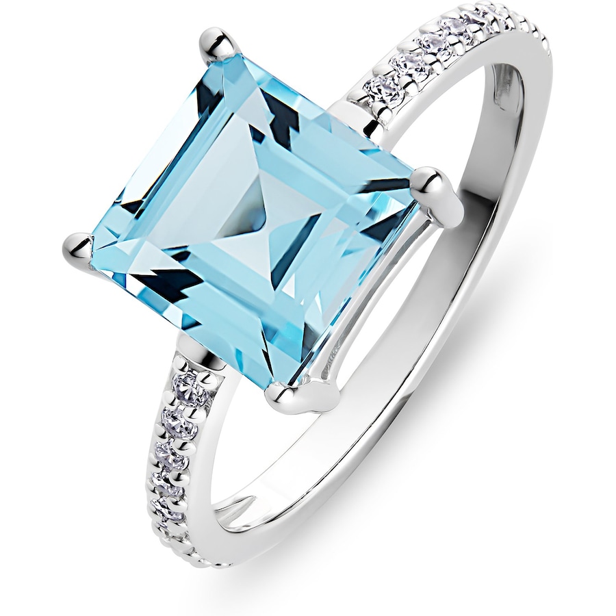 CHRIST Damenring 585er Weißgold 54 Damen