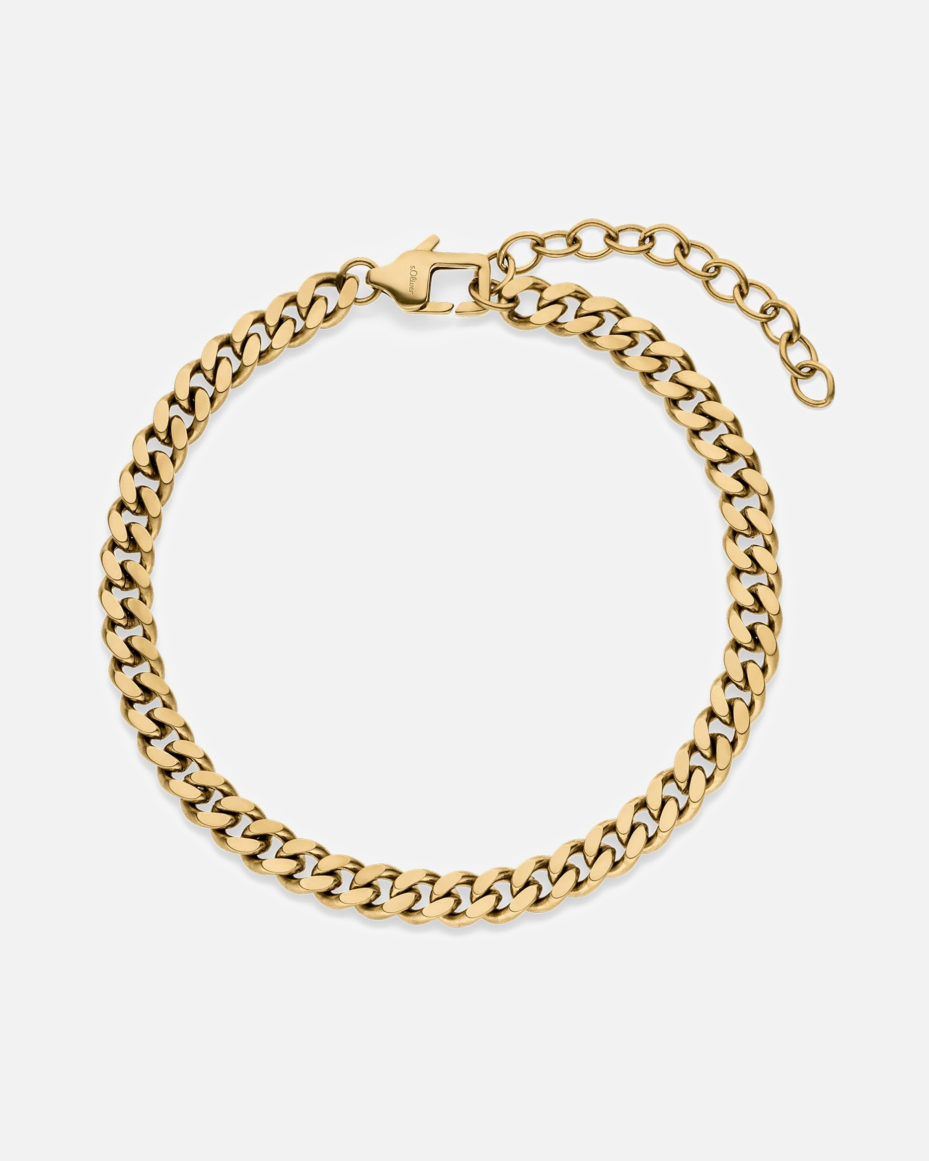 Armband für Männlich s.Oliver Armband Edelstahl gold