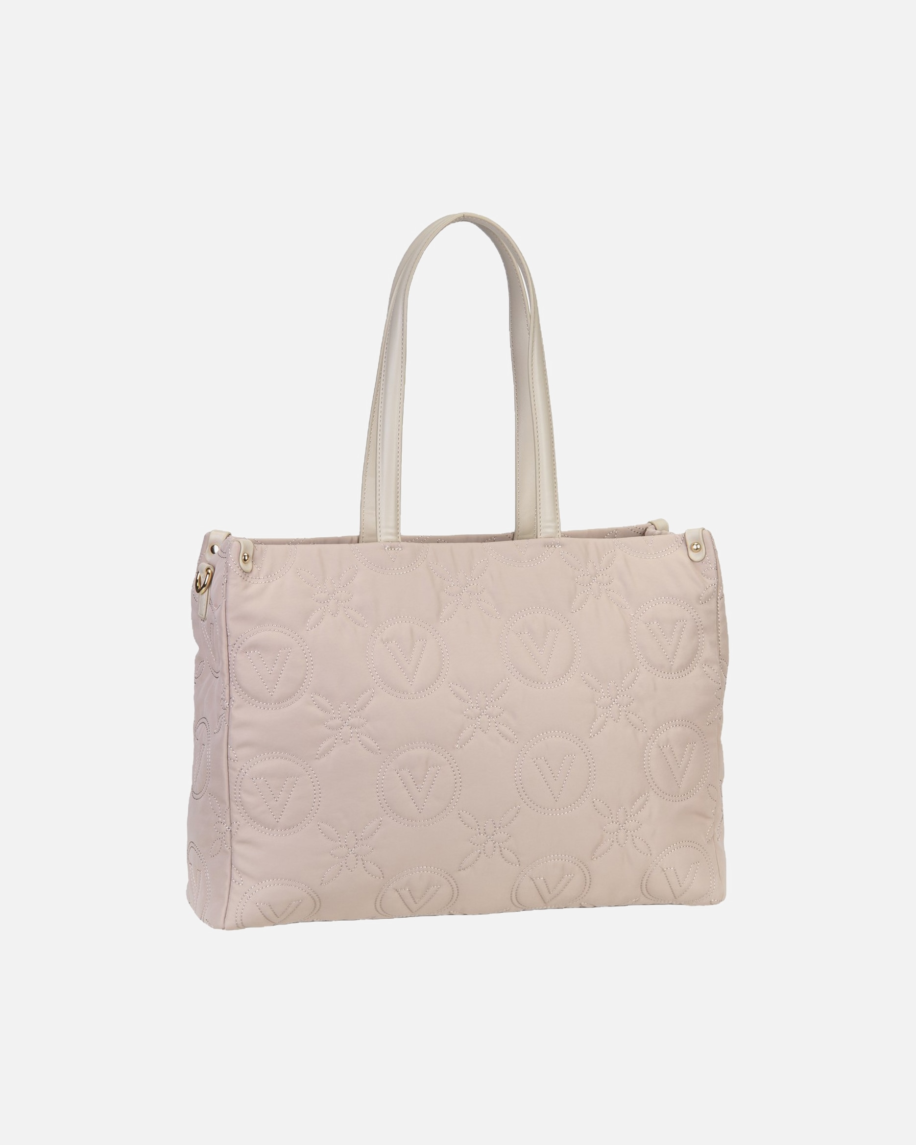 Shopper für Weiblich Valentino Bags Shopper Puffy 001 Beige