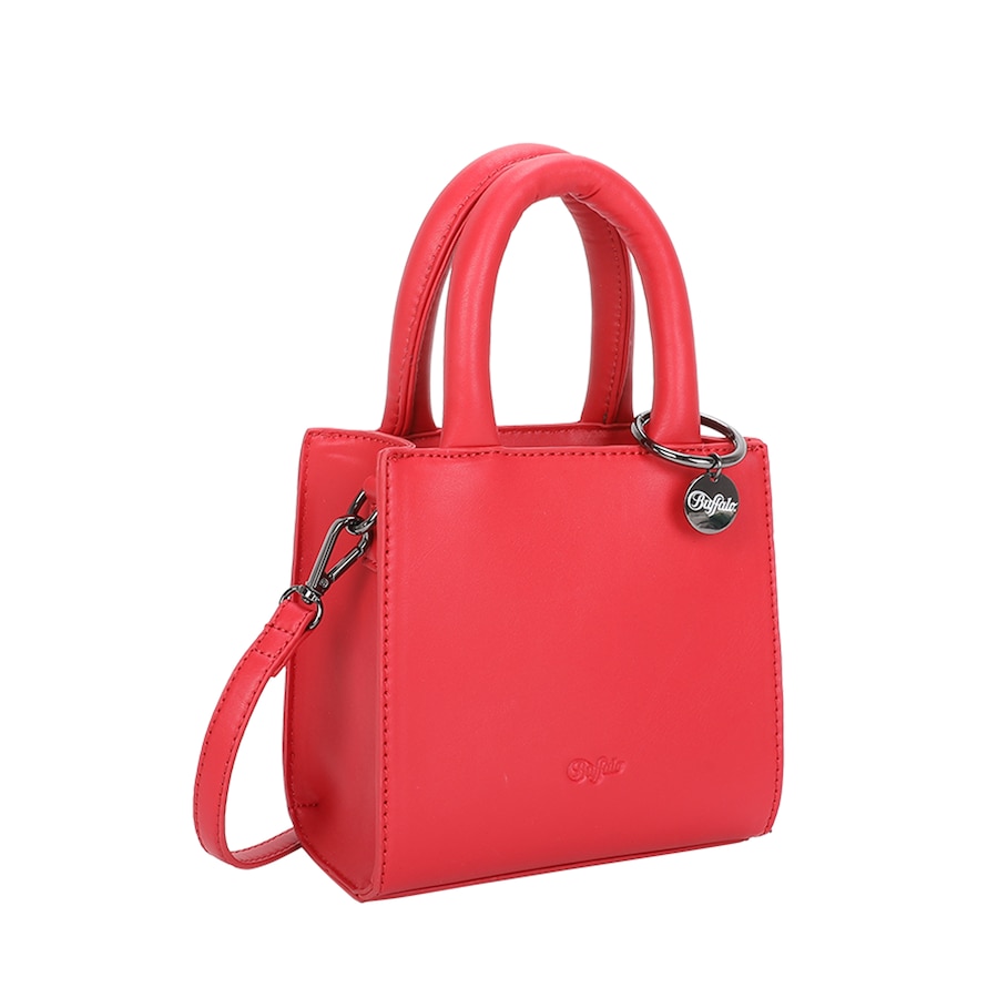Buffalo Henkeltasche Boxy mit abnehmbarem Schultergurt rot Rot Damen