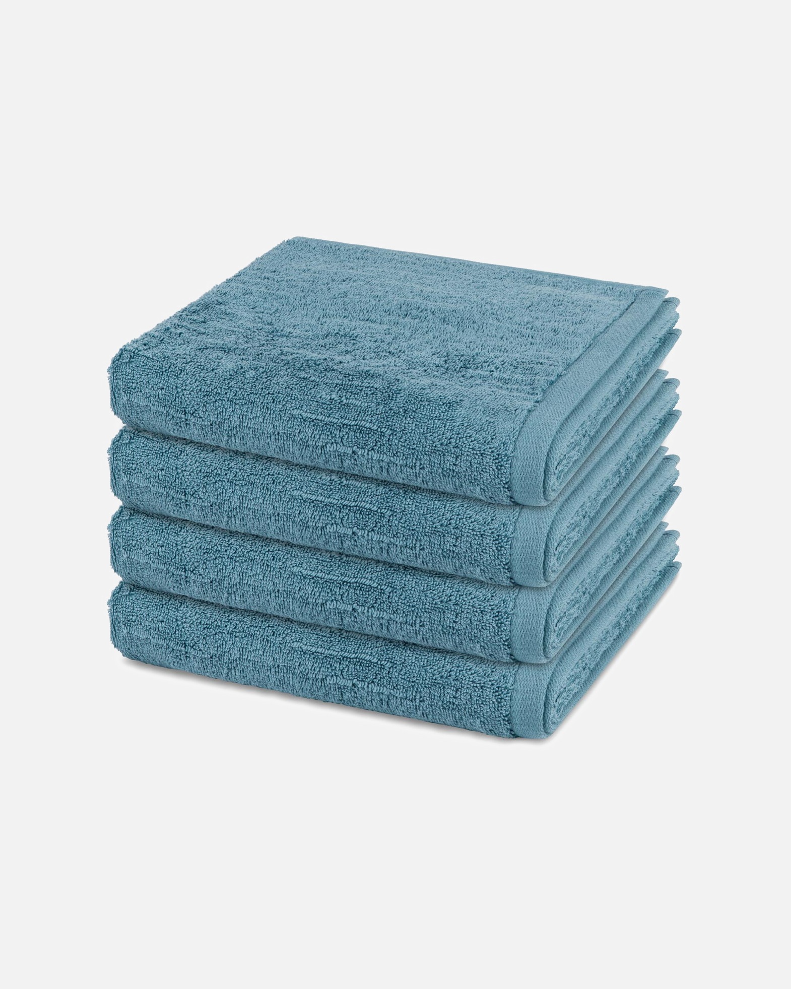 Handtuch für Unisex ROSS Handtuch-Set Premium (4er Set) Petrol