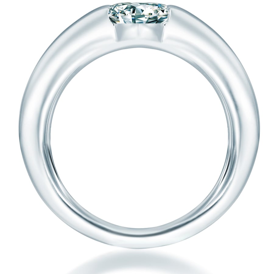 Trilani Ring aus Sterling Silber in silber mit Zirkonia 54 Damen