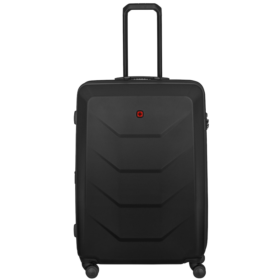 Wenger Prymo 4 Rollen Trolley 76 cm mit Dehnfalte black Schwarz Herren