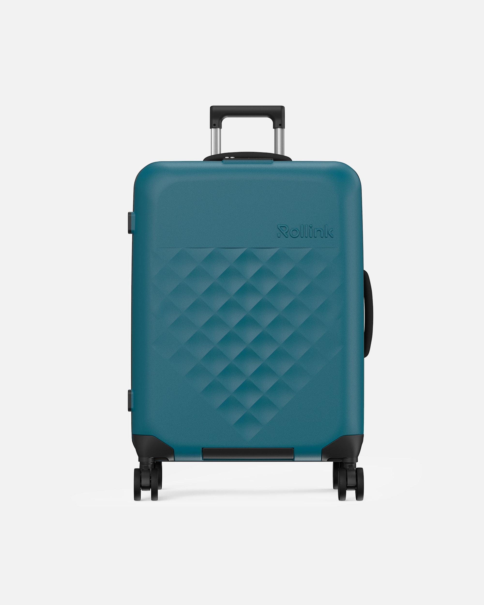 Koffer für Männlich Rollink Vega 360 faltbarer 4-Rollen Trolley M 65 cm deep lagoon