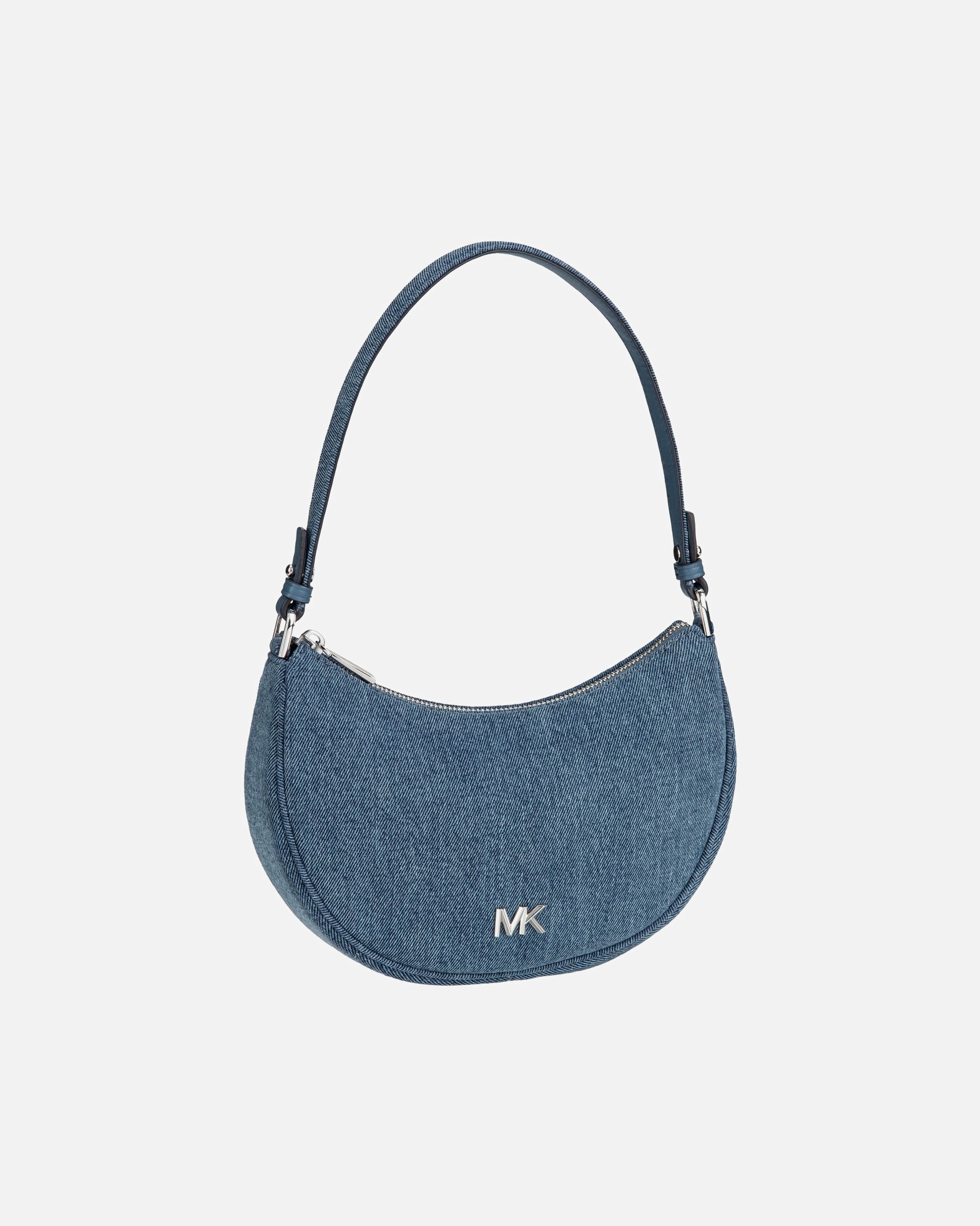 Handtasche für Weiblich Michael Kors Default Brand Line Handtasche Kyla SM Conv Pouchette Denim Union Wash