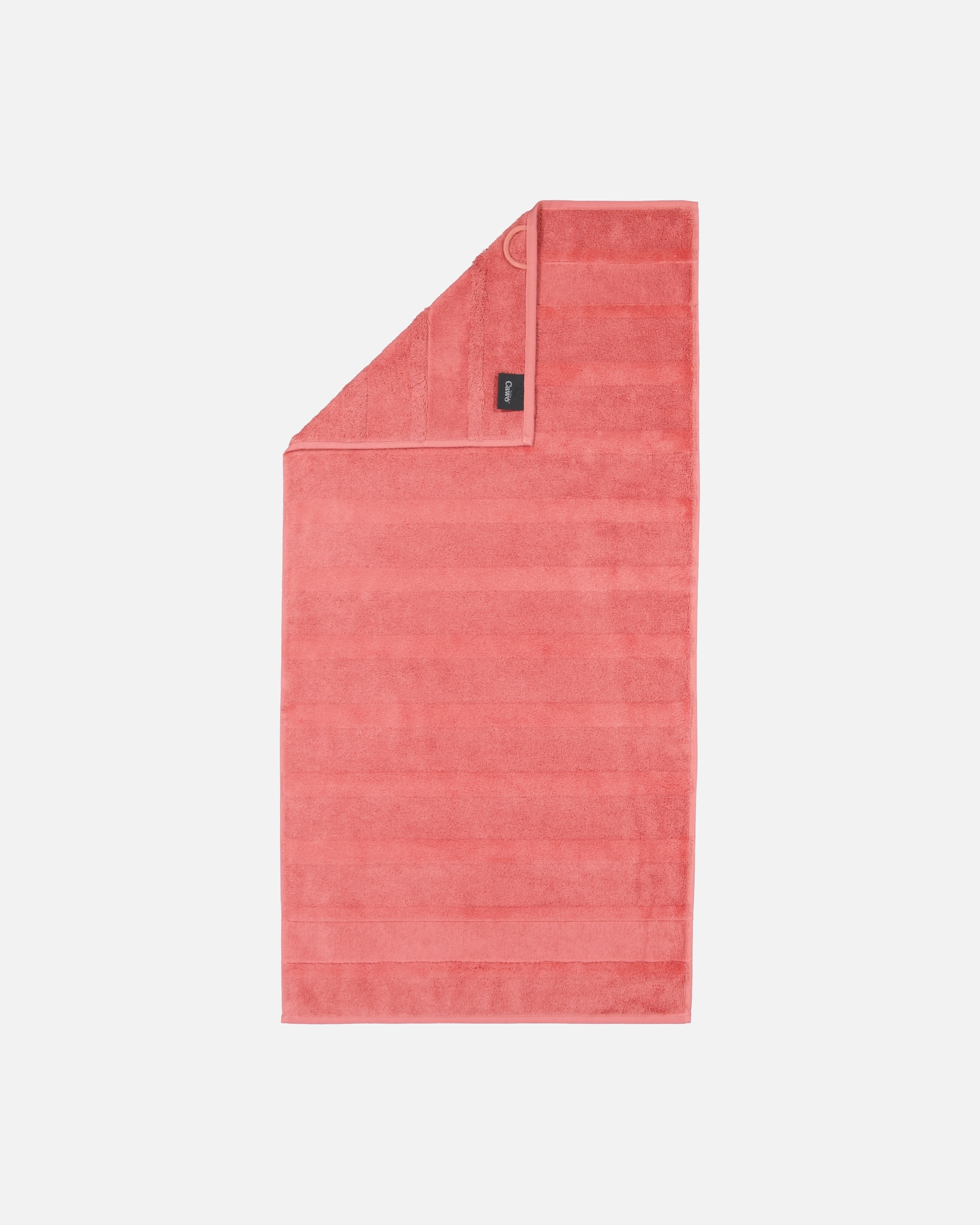Handtuch für Unisex Cawö Cawö Handtücher Noblesse2 Uni 1002 koralle - 255 Duschtuch 80x160 cm