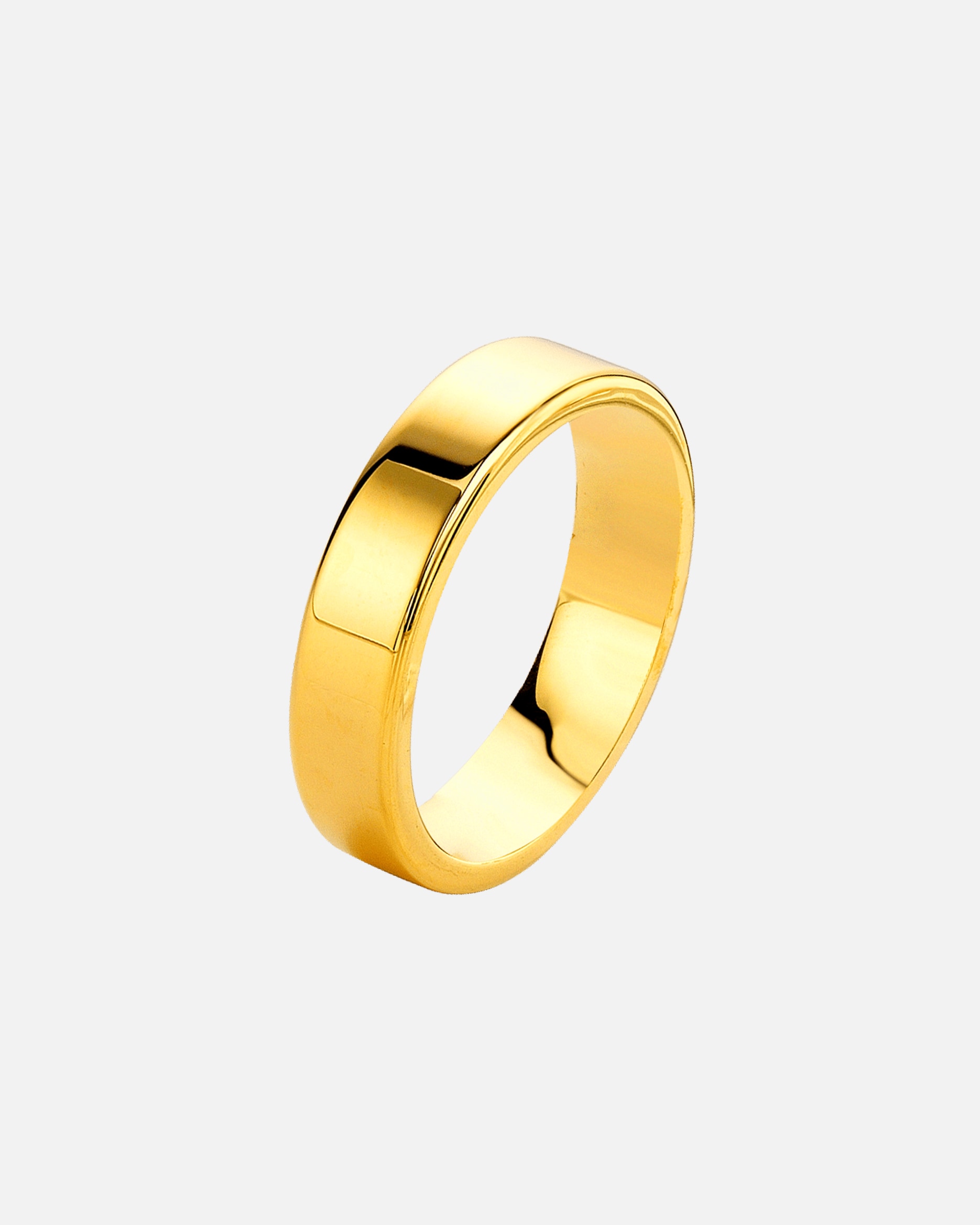 Ring für Männlich Lucardi Ringe 'Marrakech' Stahl Gold - 62mm