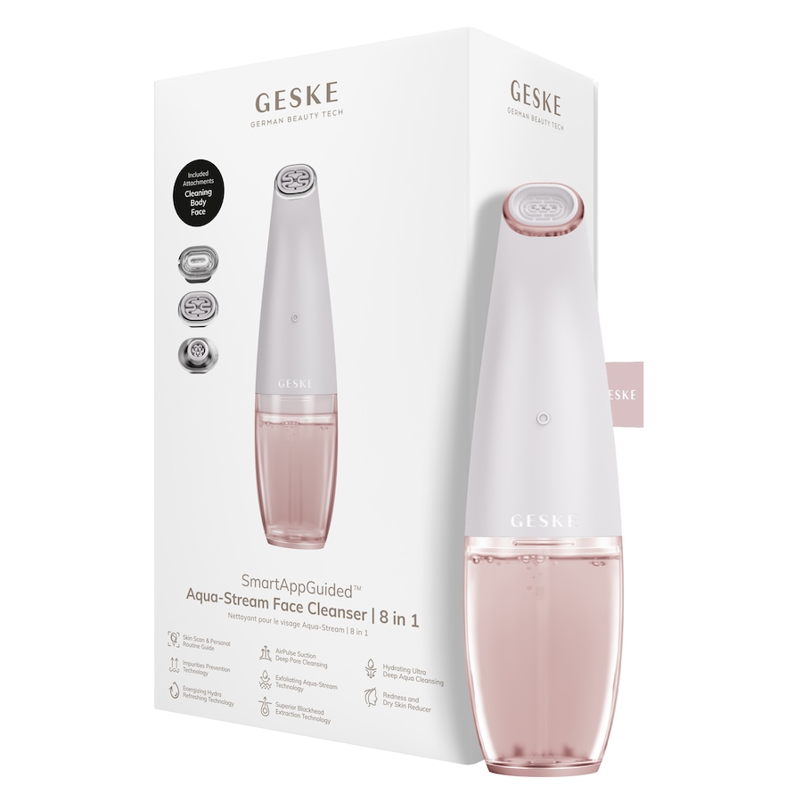 GESKE SmartAppGuided Aqua-Stream Face Cleanser | 8 in 1 Starlight