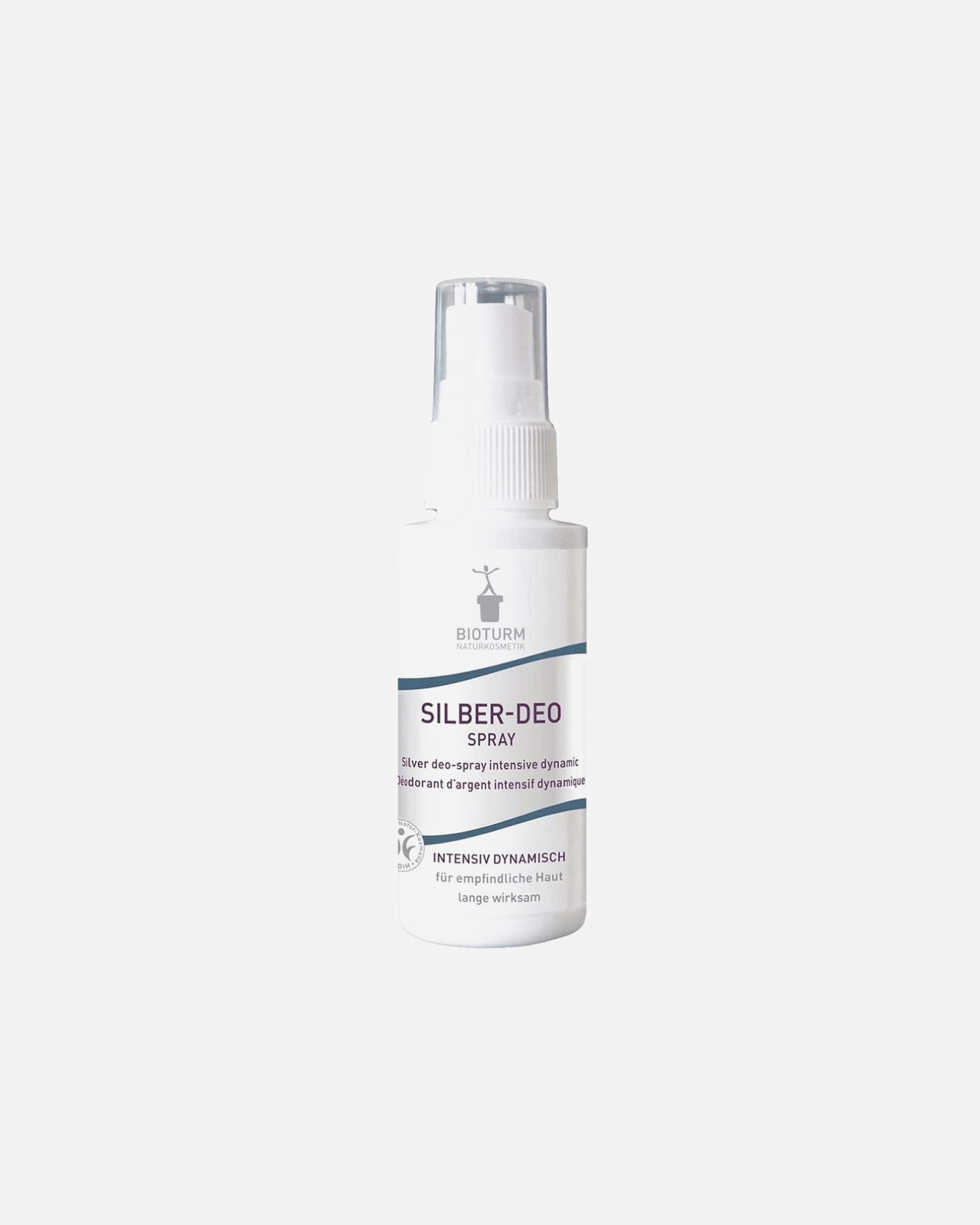 Deodorant für Unisex Bioturm Silber - Deo Spray dynamisch 50 ml