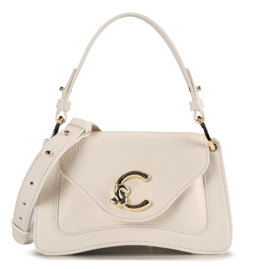 Coccinelle C-Me Schultertasche pearl Weiss Damen