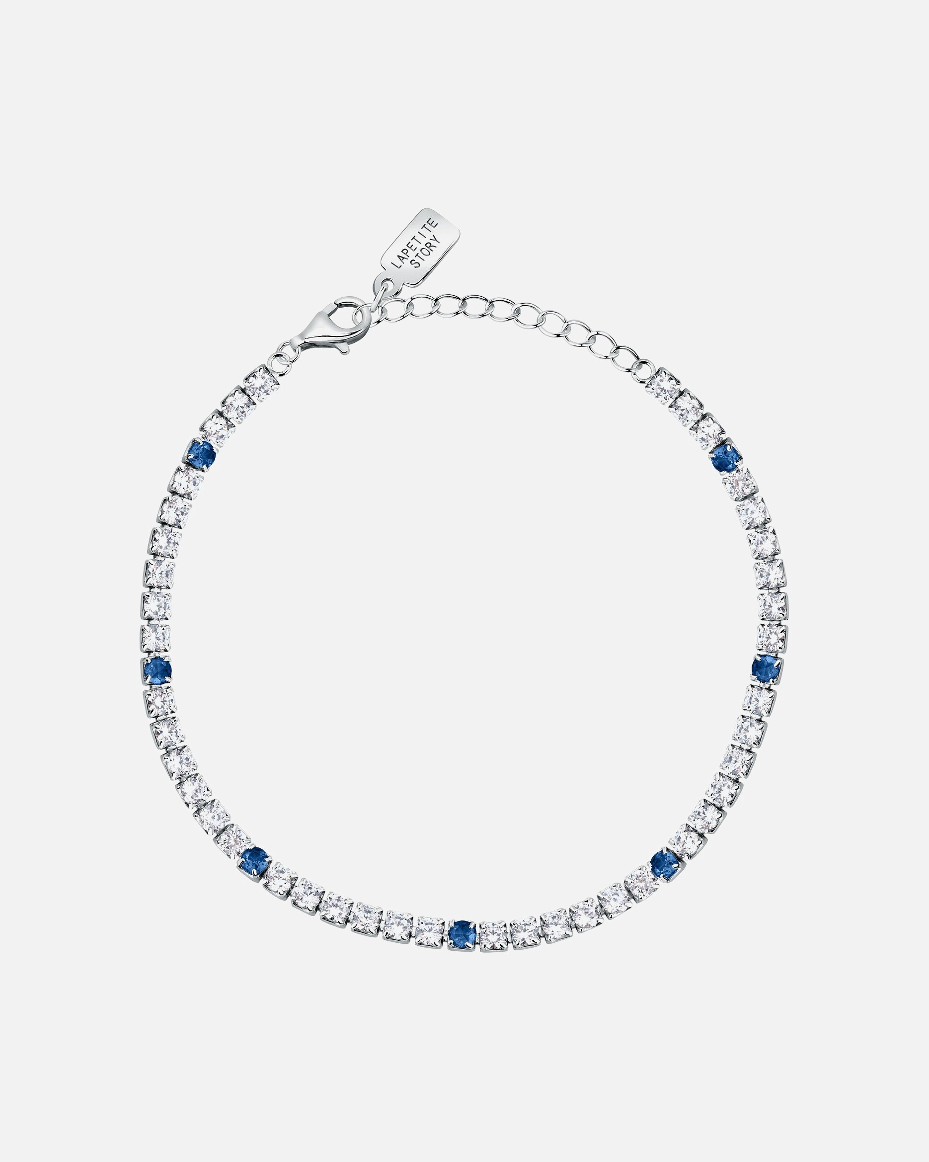 Armband für Weiblich La Petite Story Default Brand Line Armband 925er Silber blau, silber