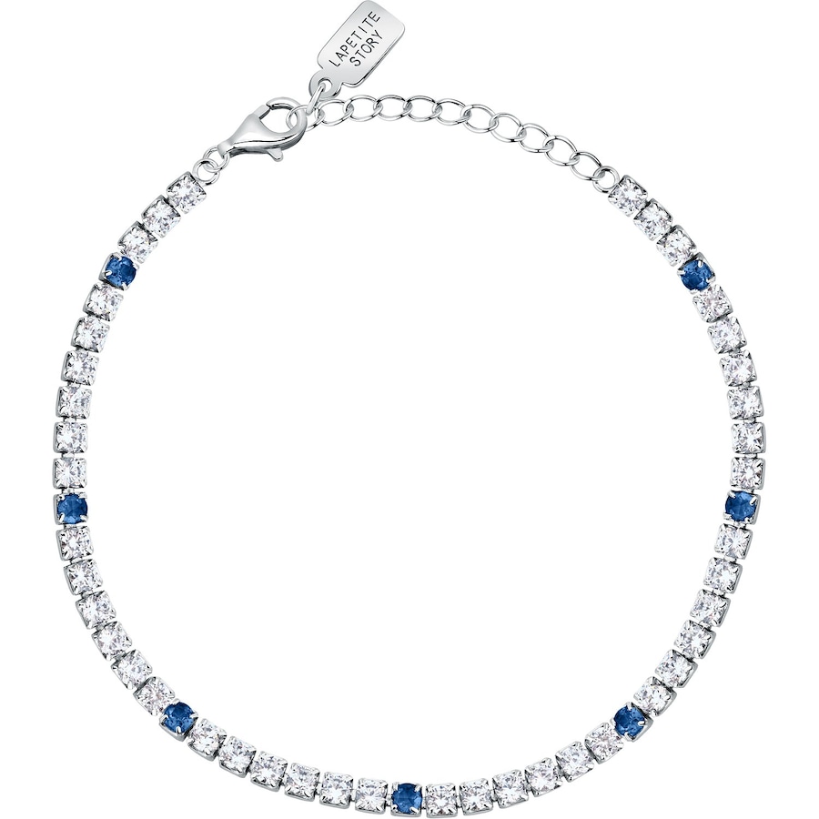 La Petite Story Armband 925er Silber blau, silber Damen