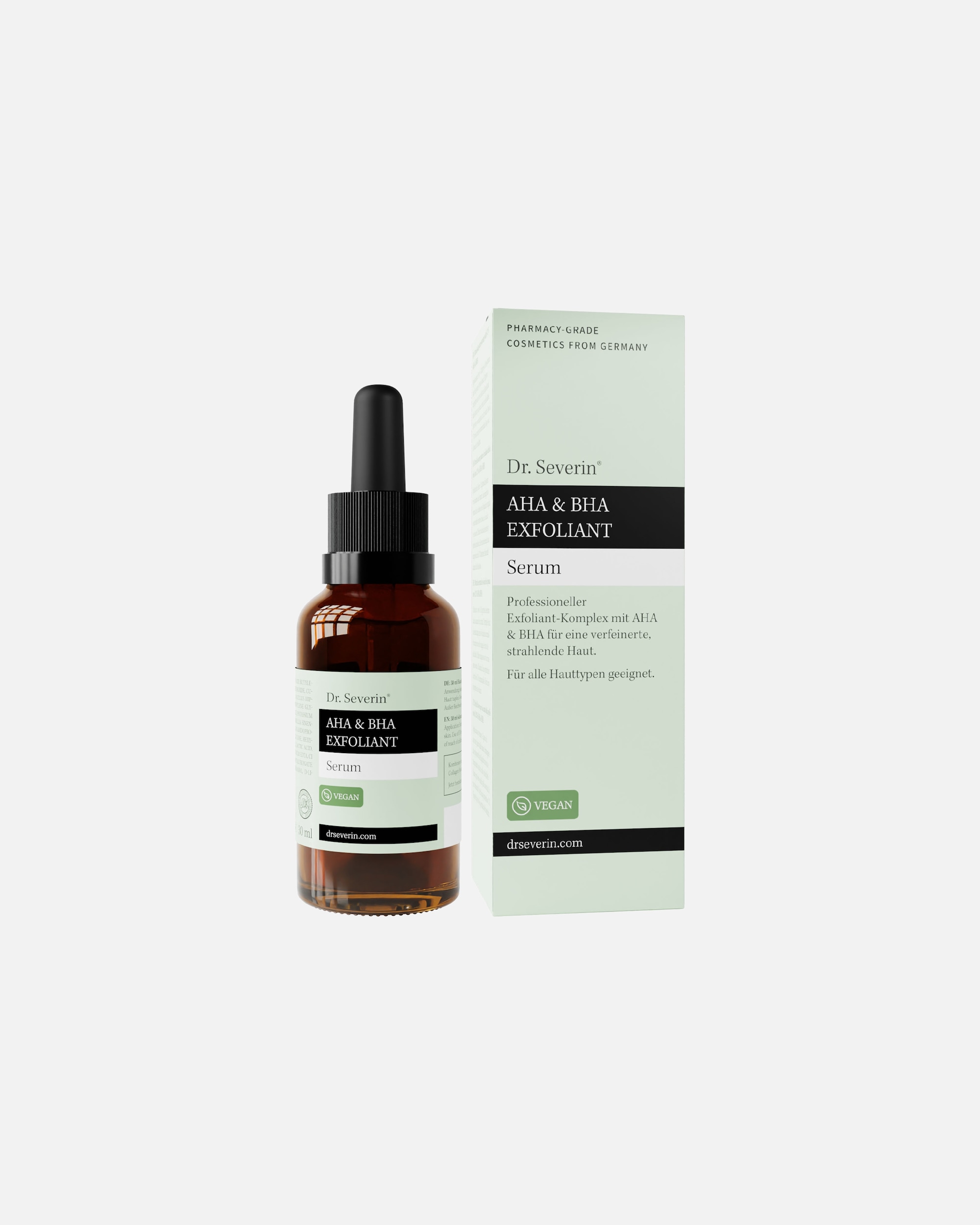 Feuchtigkeitsserum für Unisex Dr. Severin Default Brand Line Peeling-Serum AHA & BHA mit AHA- und BHA-Formel transparent