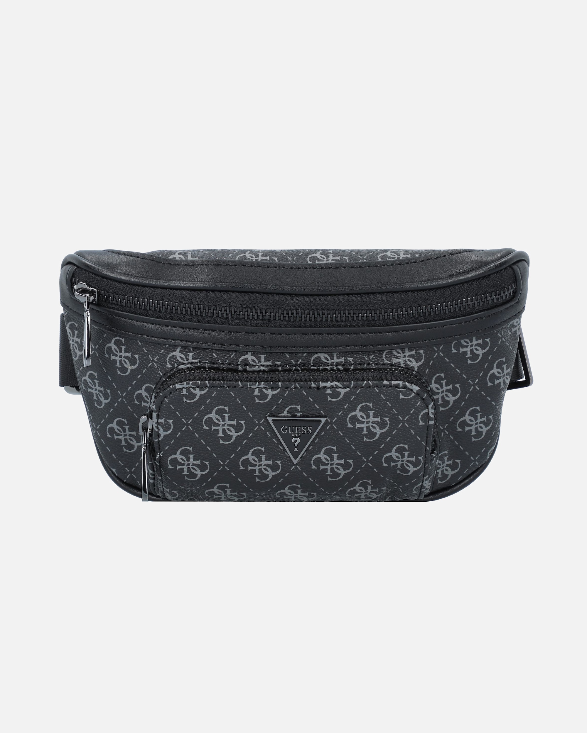 Bauchtasche für Männlich Guess Vezzola Gürteltasche dark black