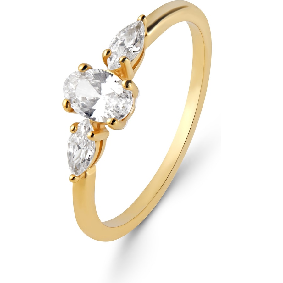 CHRIST Ring 925er Silber, recycelt 54 Damen