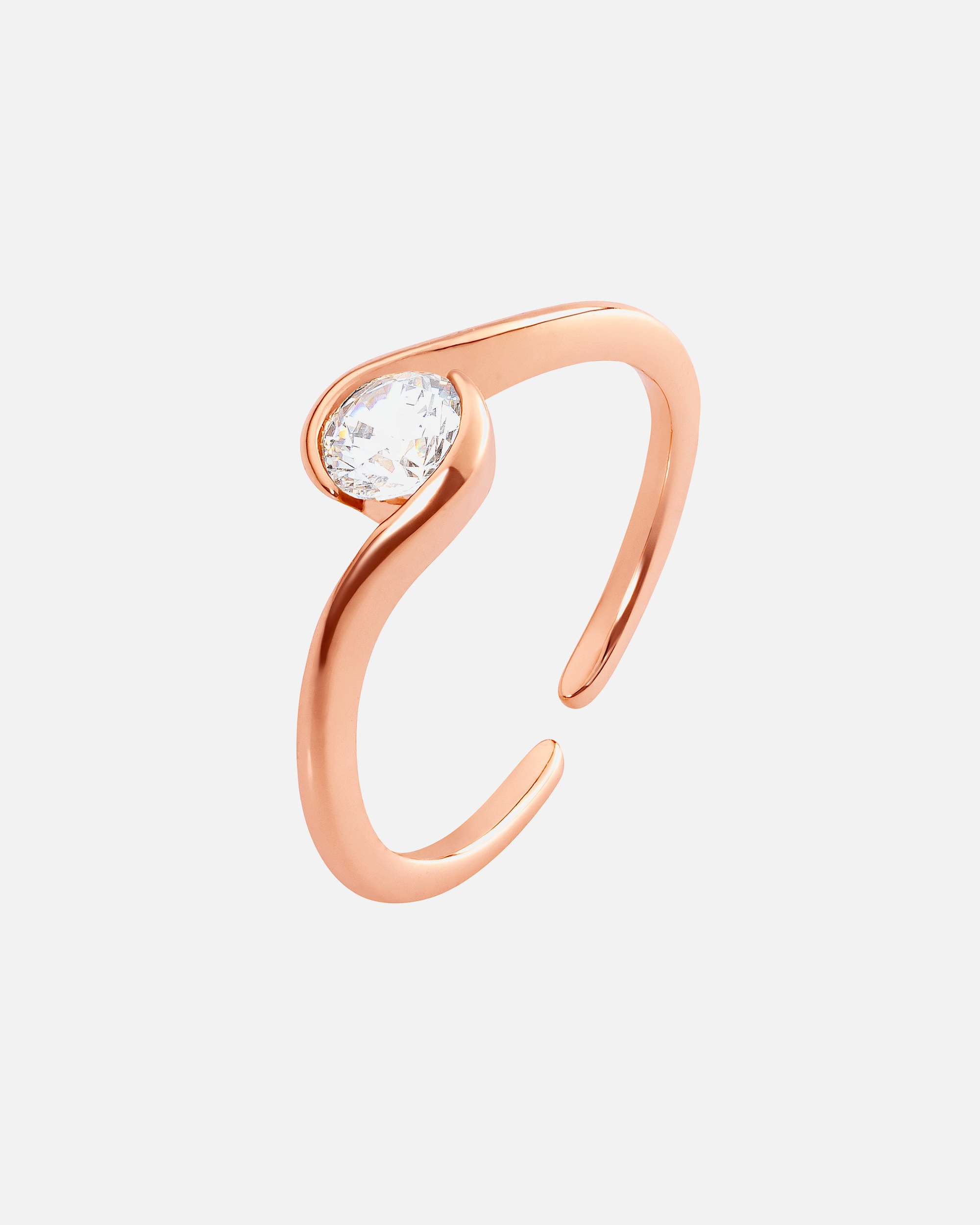 Ring für Weiblich Heideman Damenring Blix rosegoldfarben 58 (18.5)