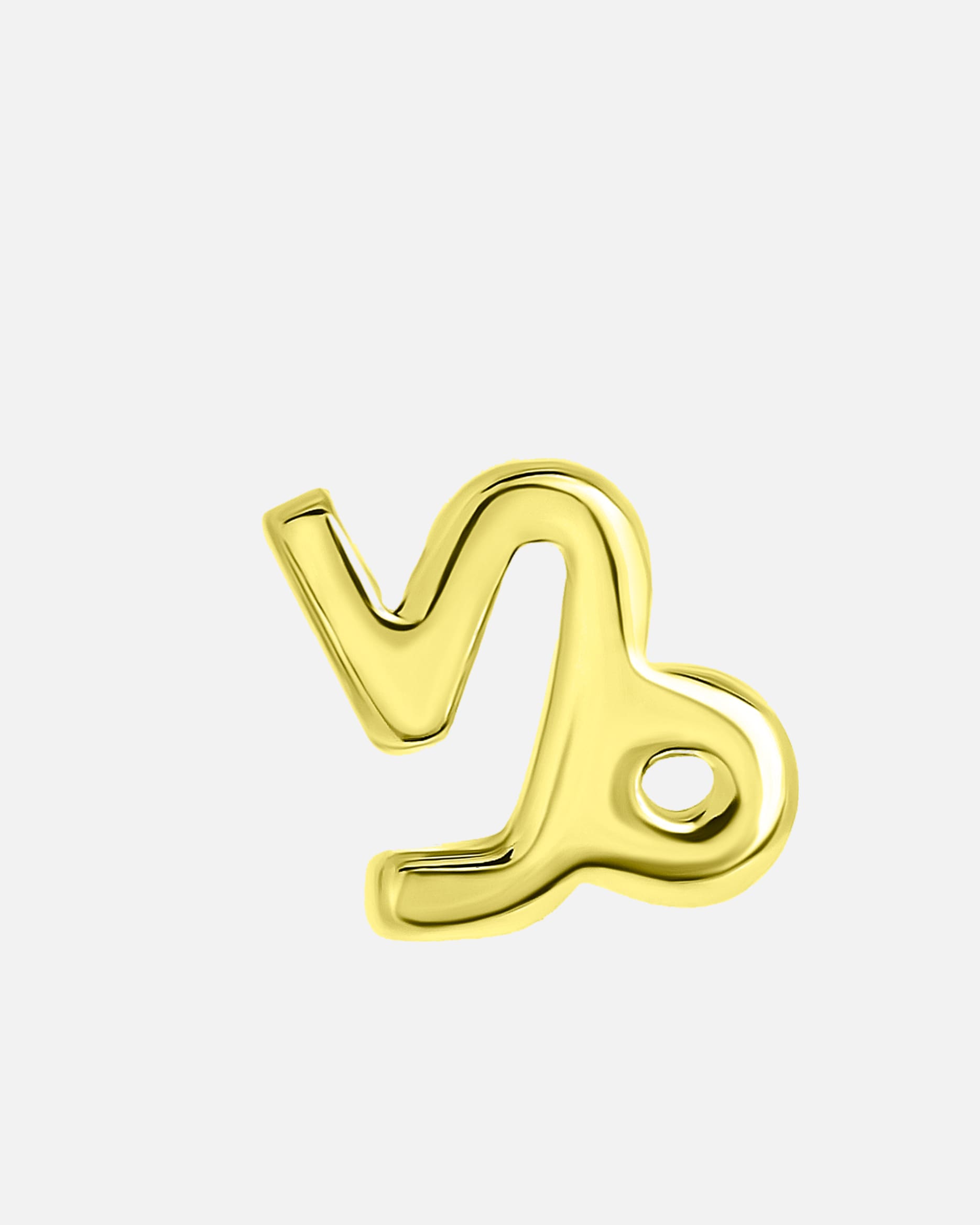 Anhänger für Weiblich Lucardi Anhänger 925 Silber - Steinbock Gold - Steinbock